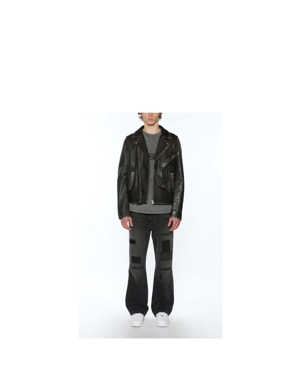 sott capitol leather jacket black
