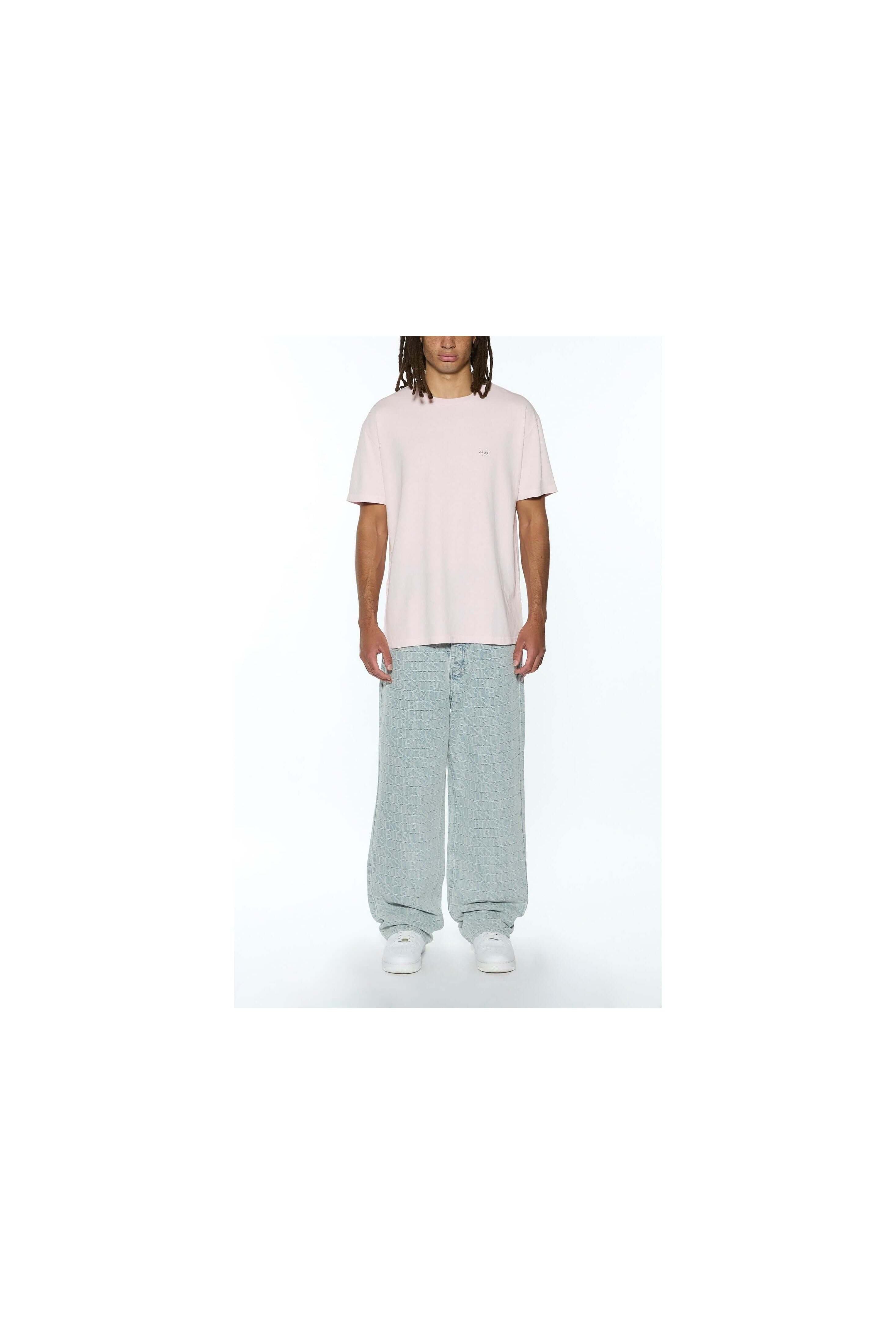 allday biggie ss tee ice quartz