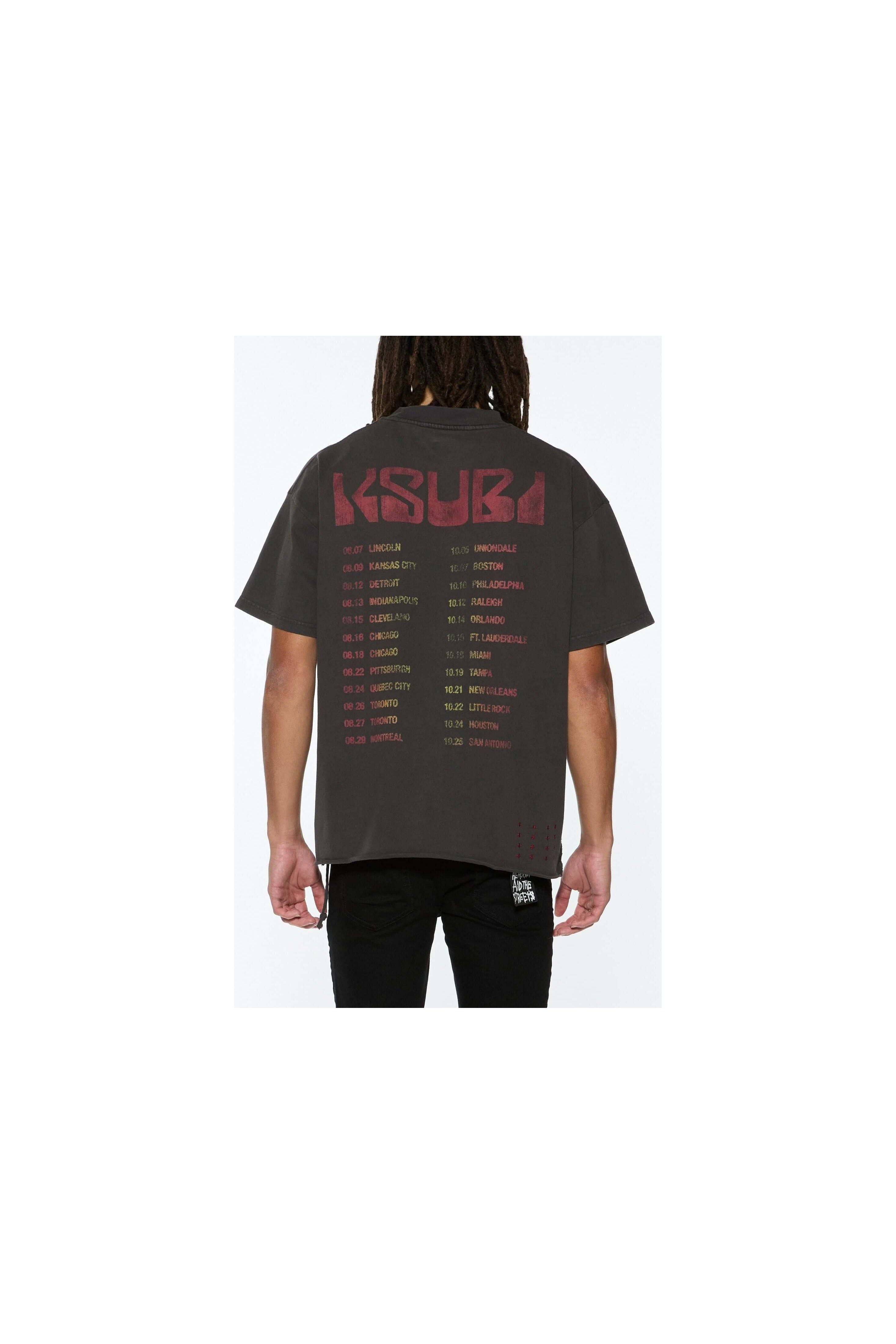 venom ekcess ss tee faded black