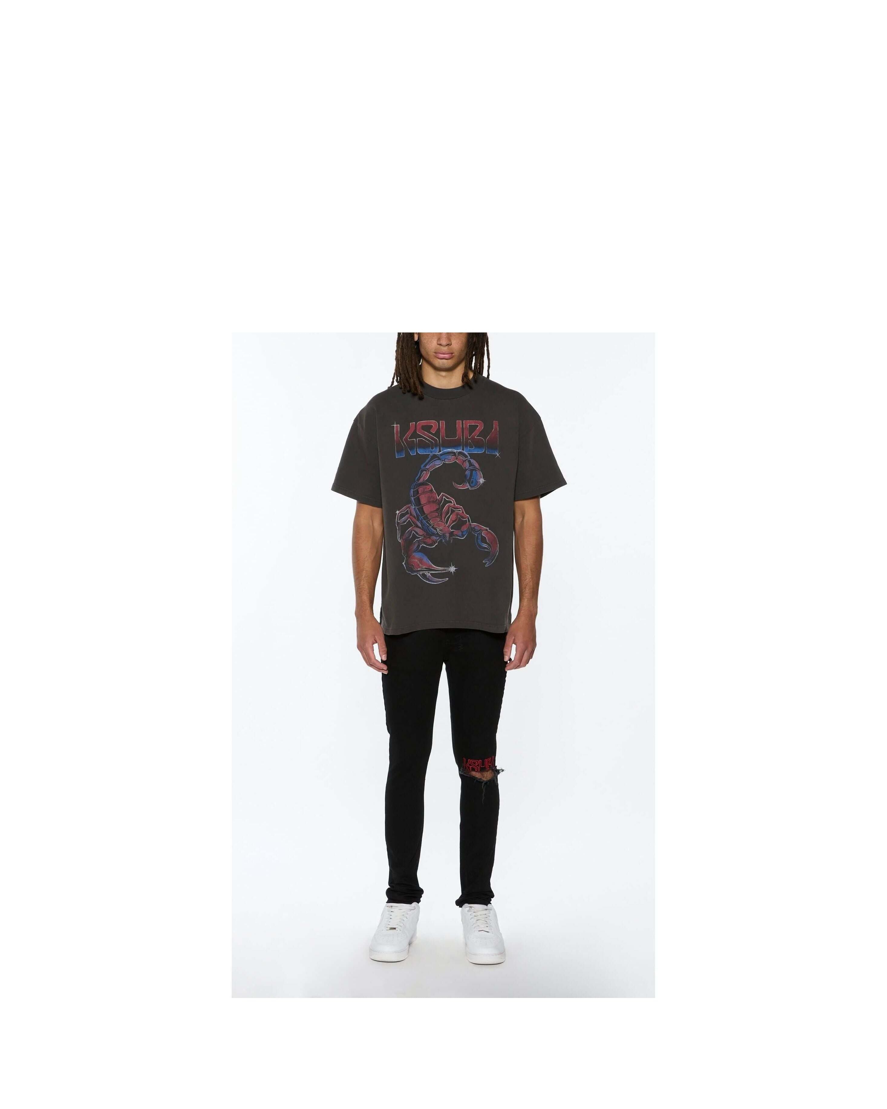 venom ekcess ss tee faded black