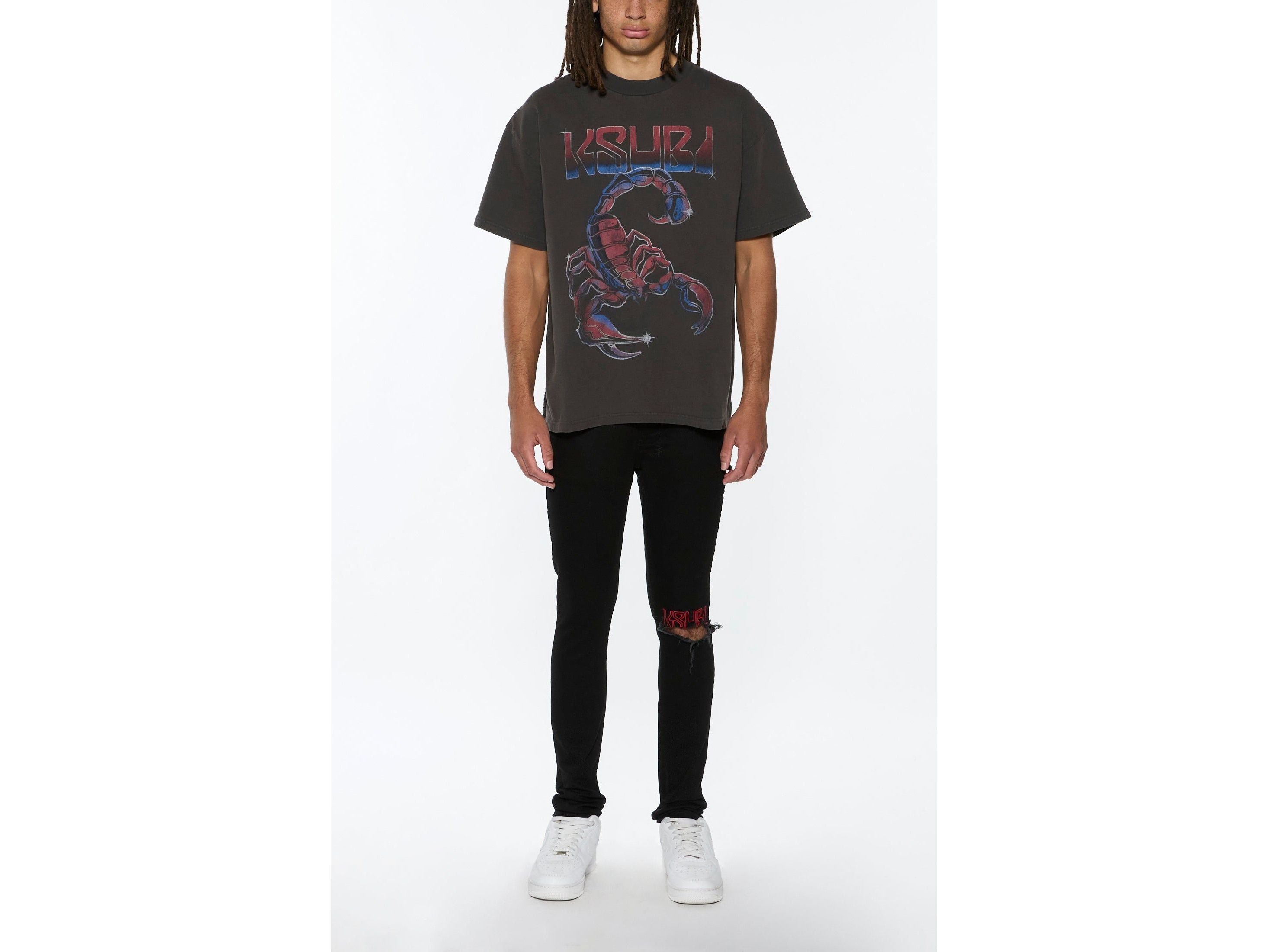venom ekcess ss tee faded black