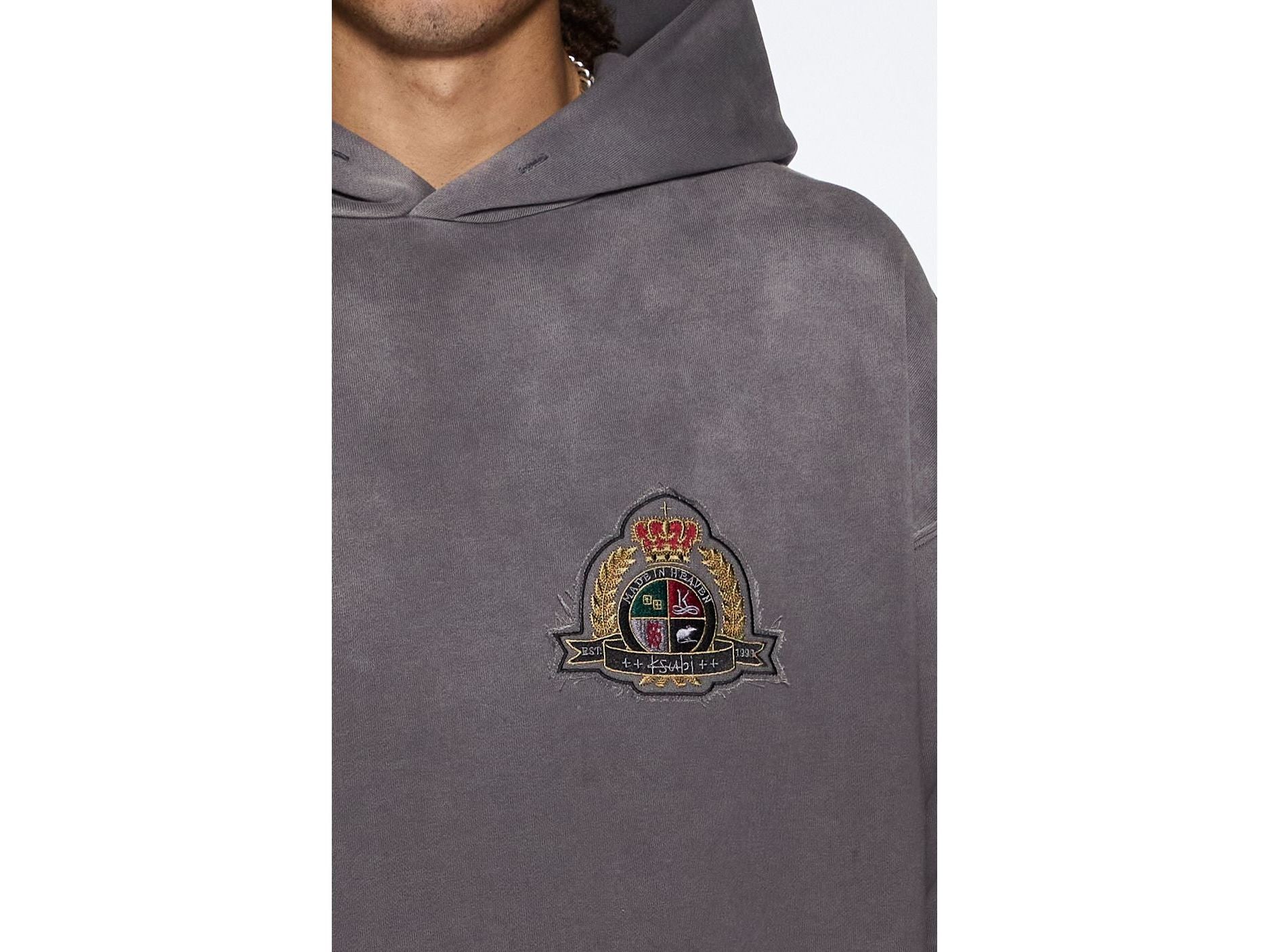 krest ekcess hoodie charcoal