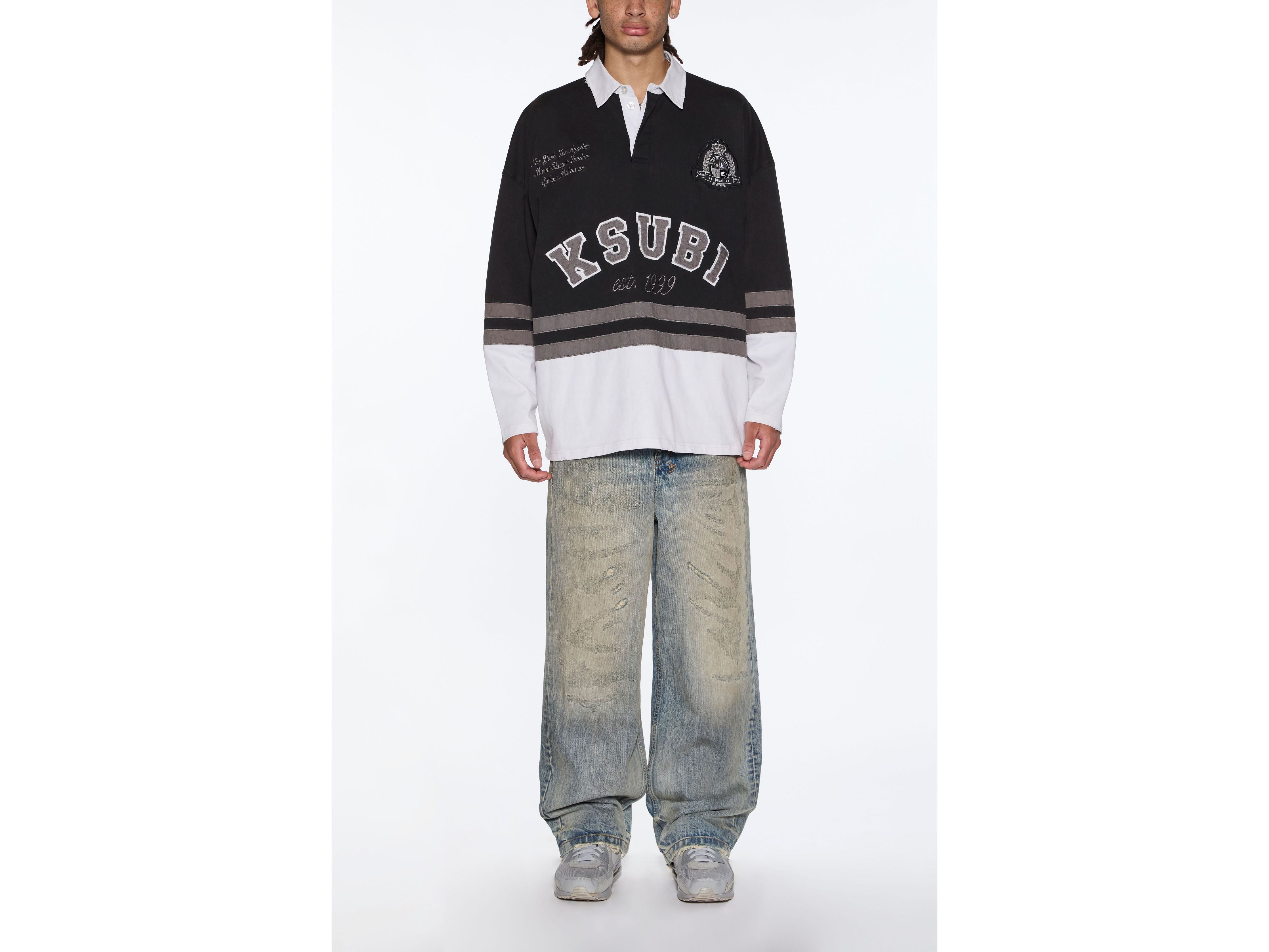 duke rugby ls jersey black