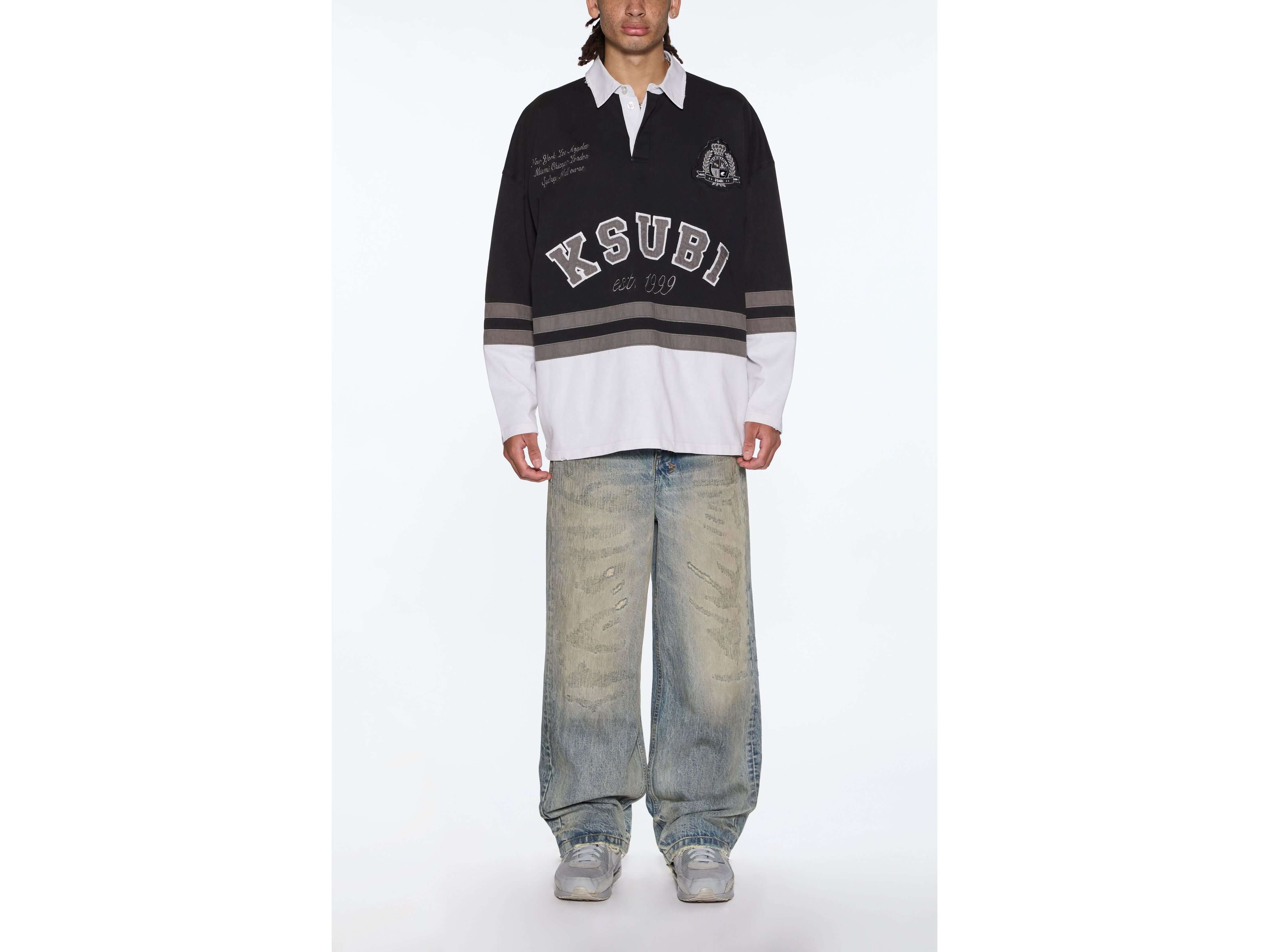 duke rugby ls jersey black