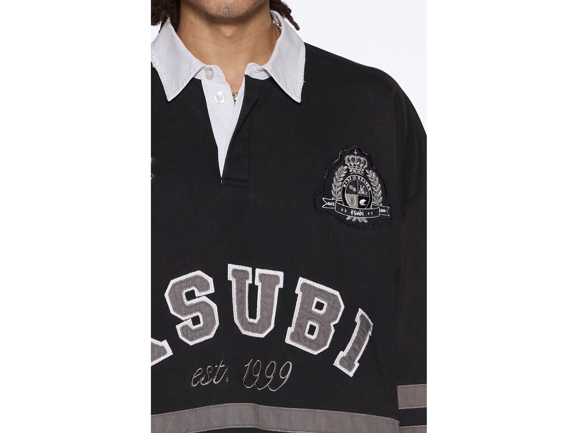 duke rugby ls jersey black