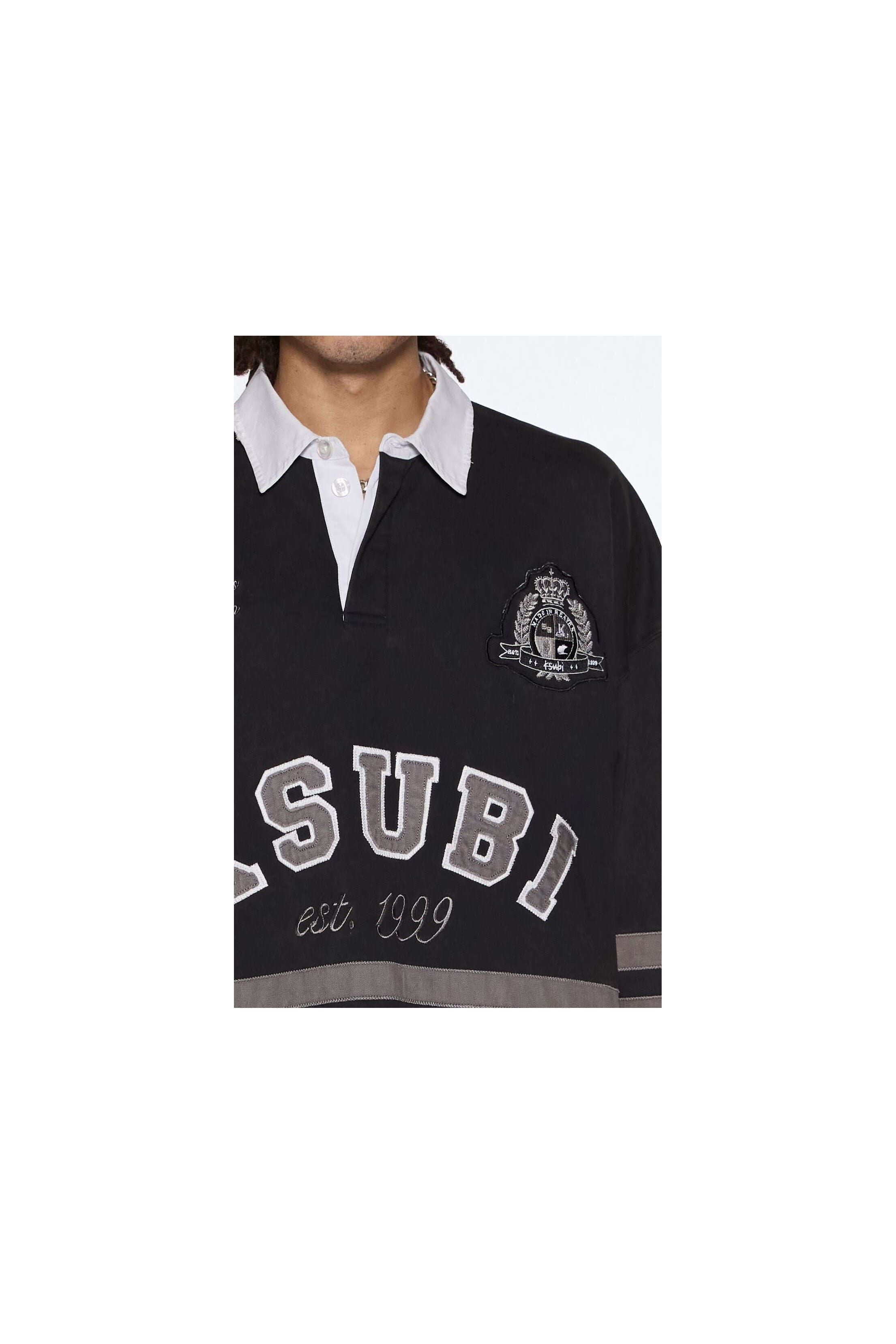duke rugby ls jersey black