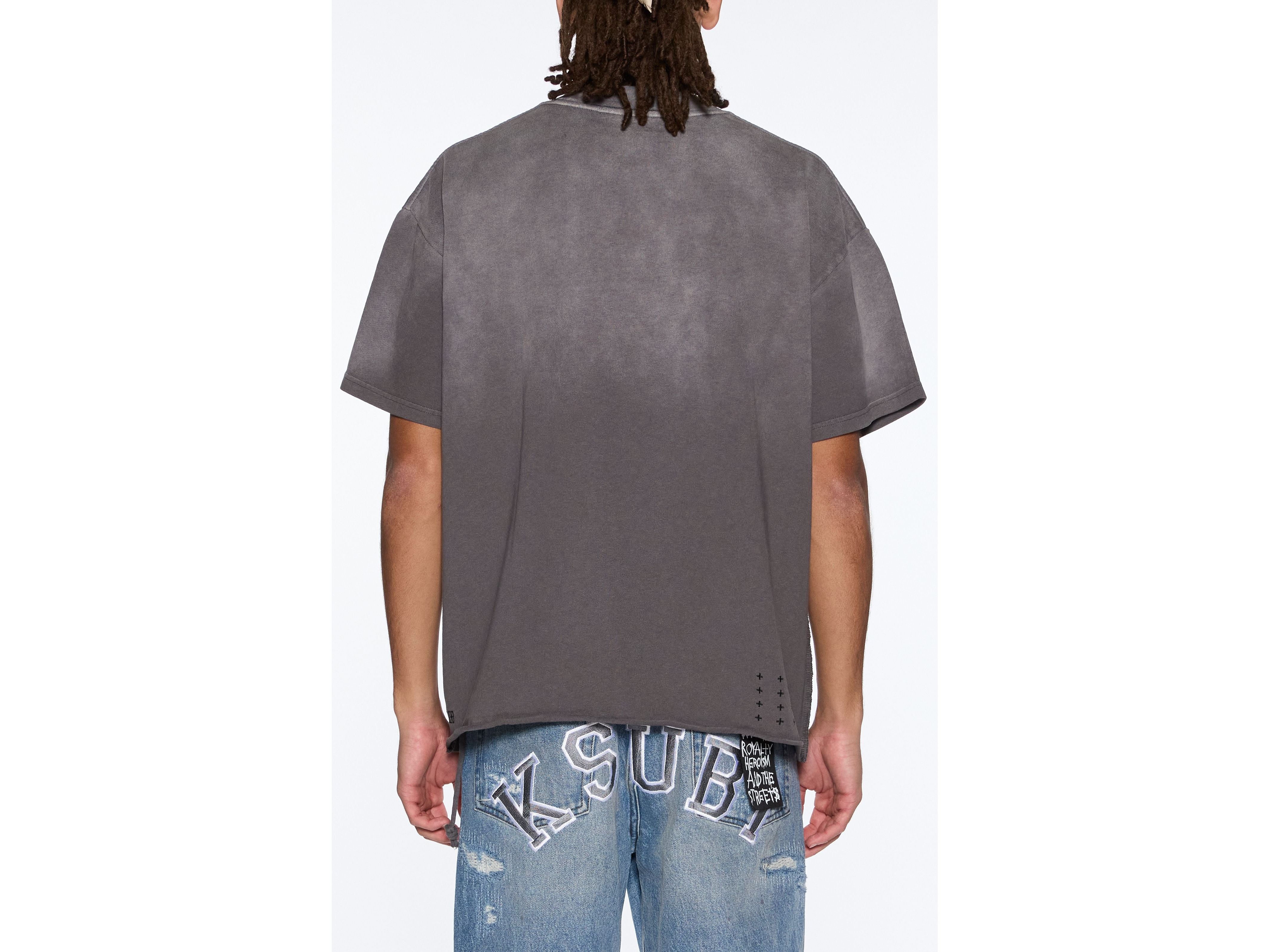 krest ekcess ss tee charcoal