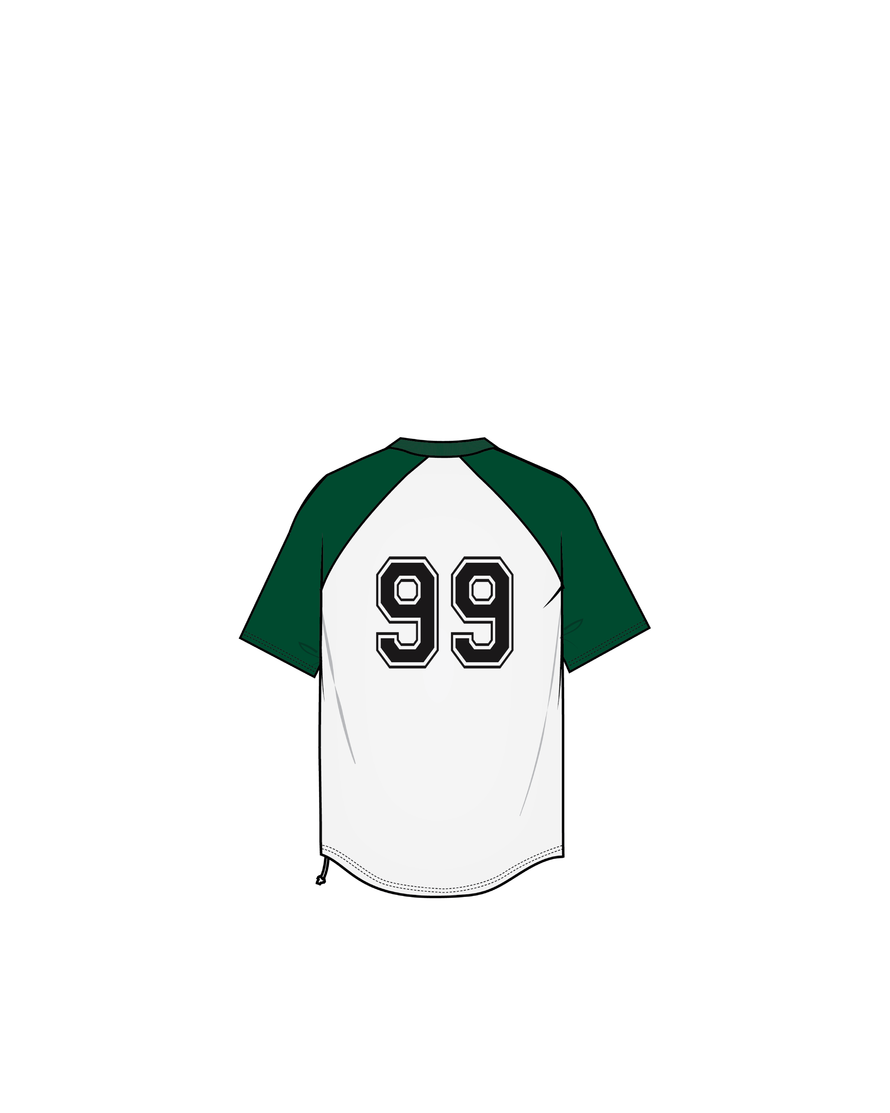 99 biggie raglan ss tee hash