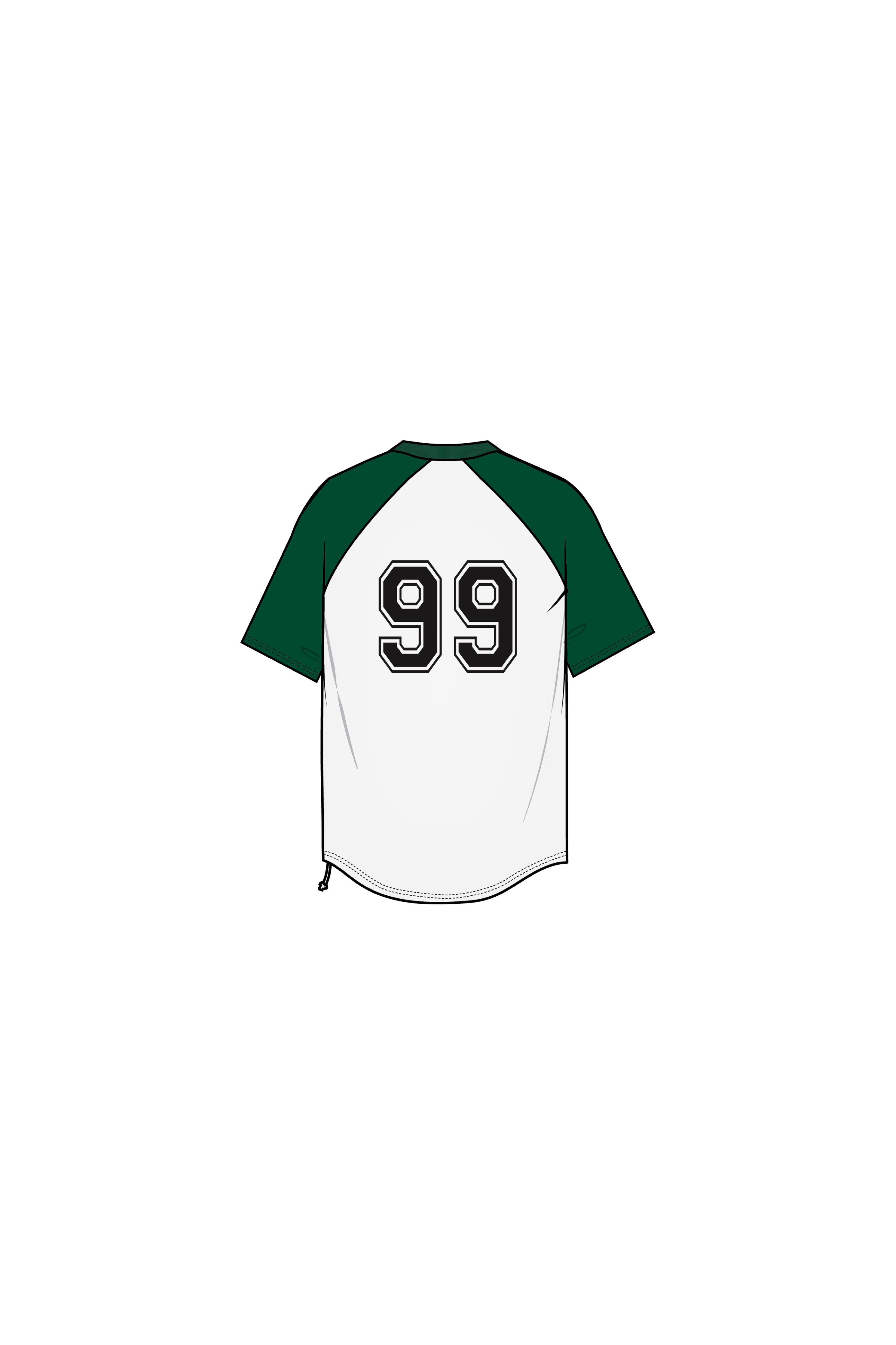 99 biggie raglan ss tee hash