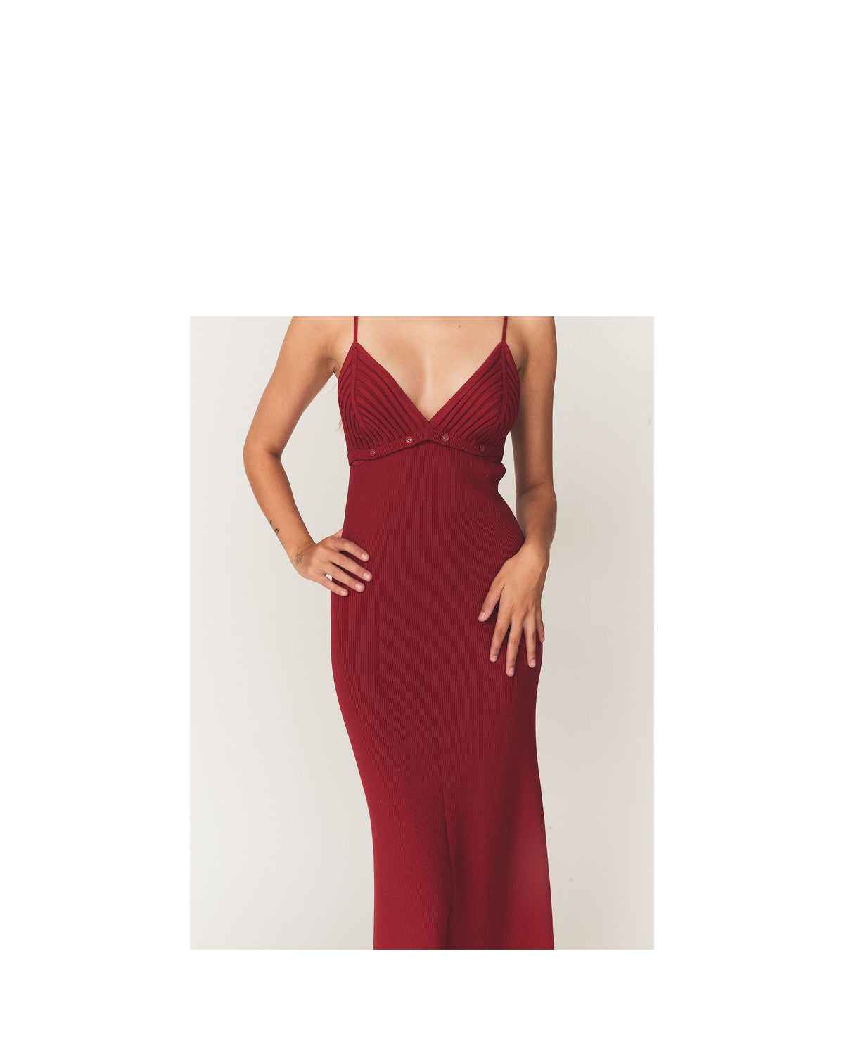 Maldive Button Gown