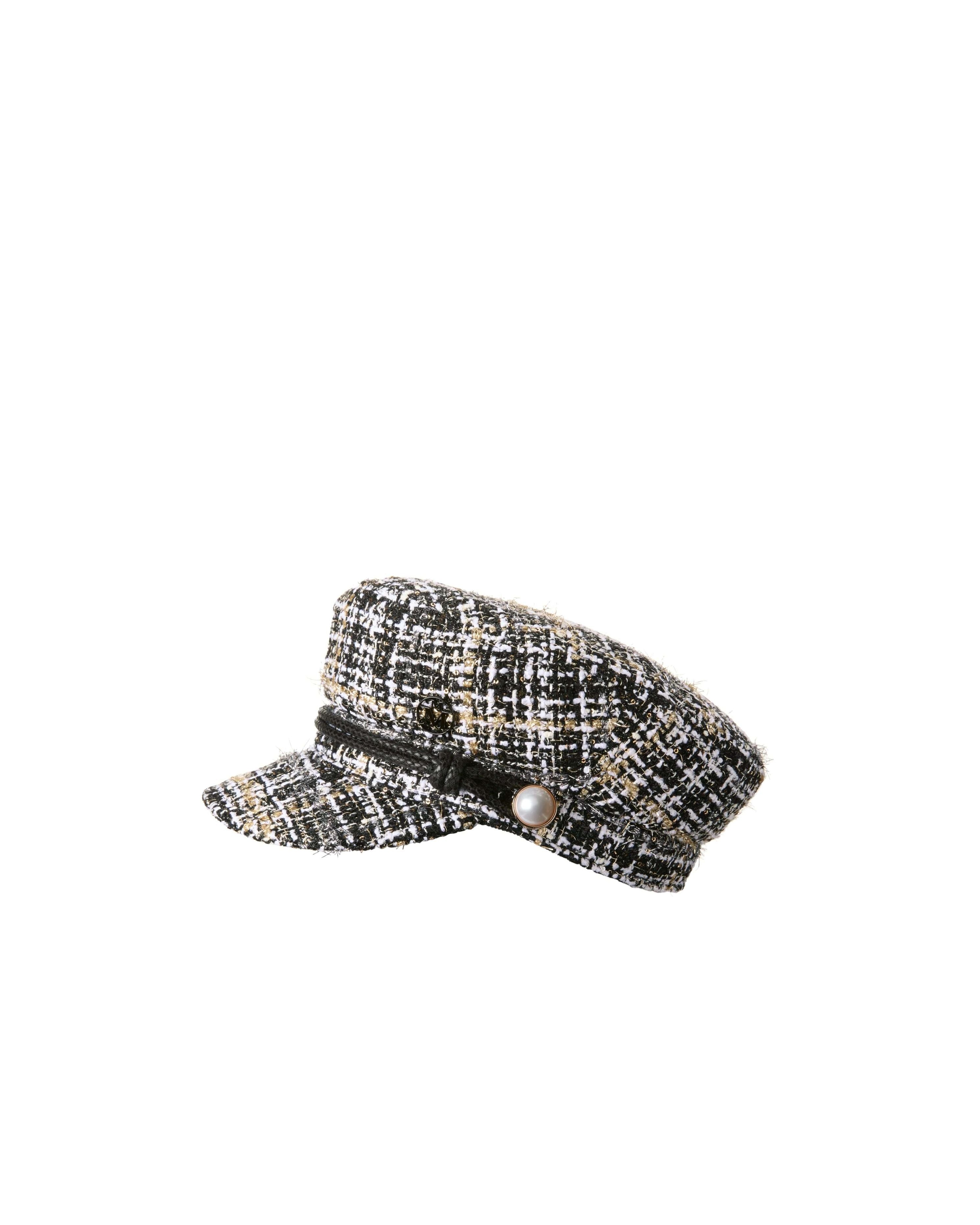 New Abby Hat stage Shiny Tweed