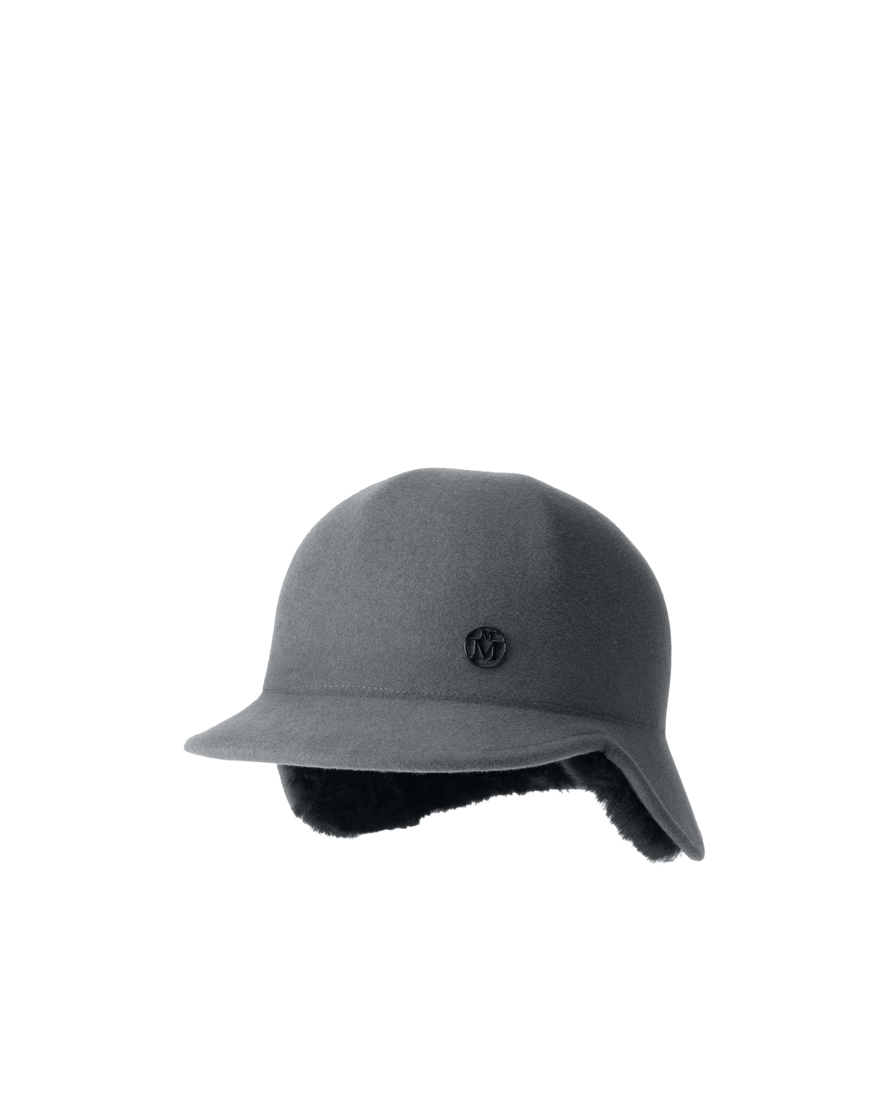Riley Hat earmuff Cap On Felt