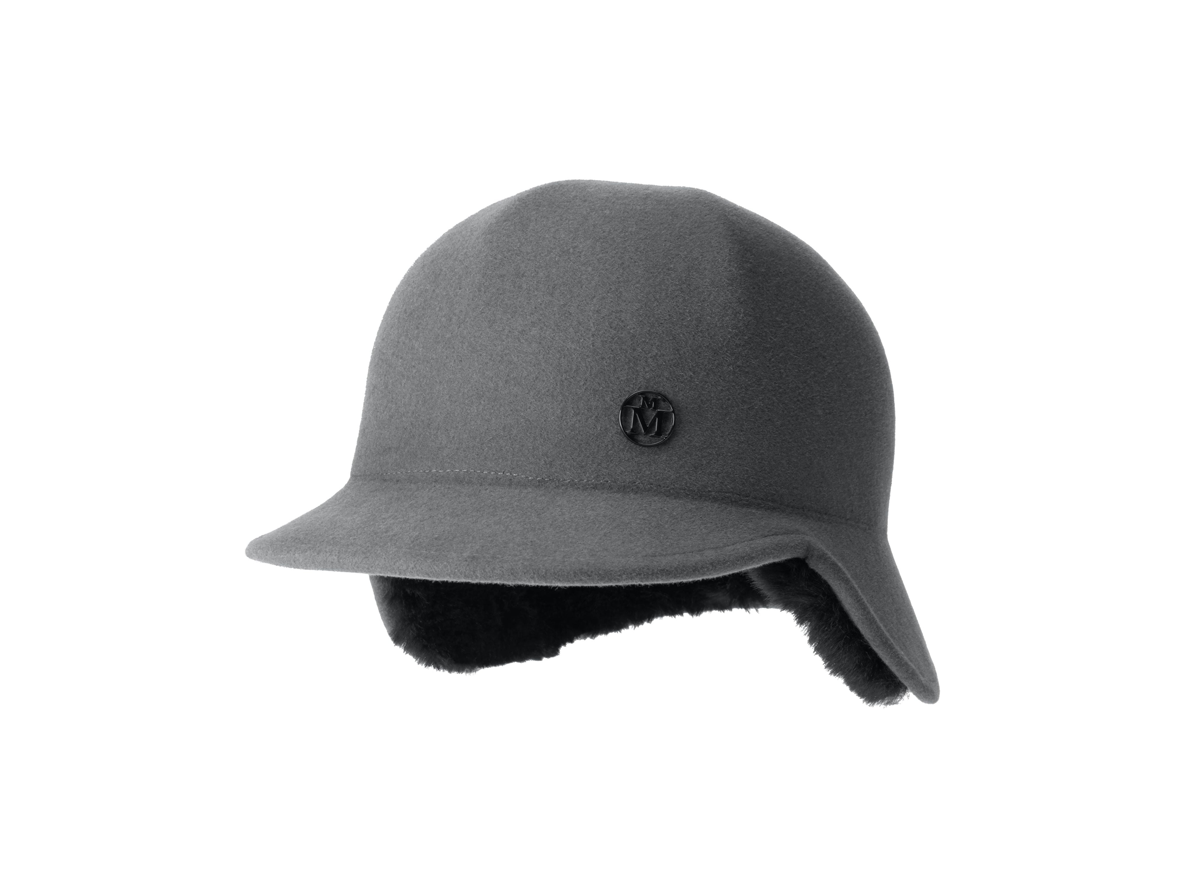 Riley Hat earmuff Cap On Felt