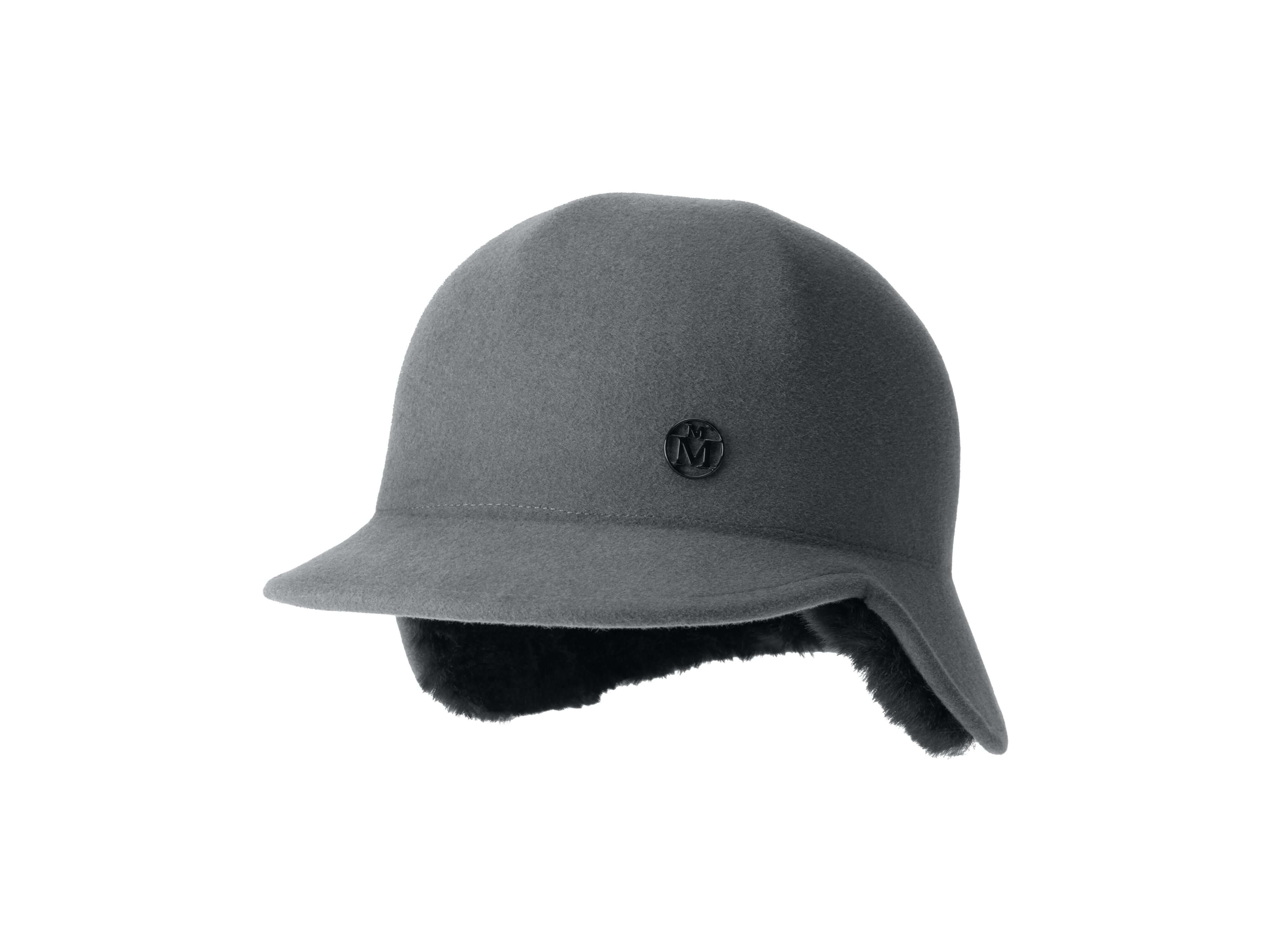 Riley Hat earmuff Cap On Felt