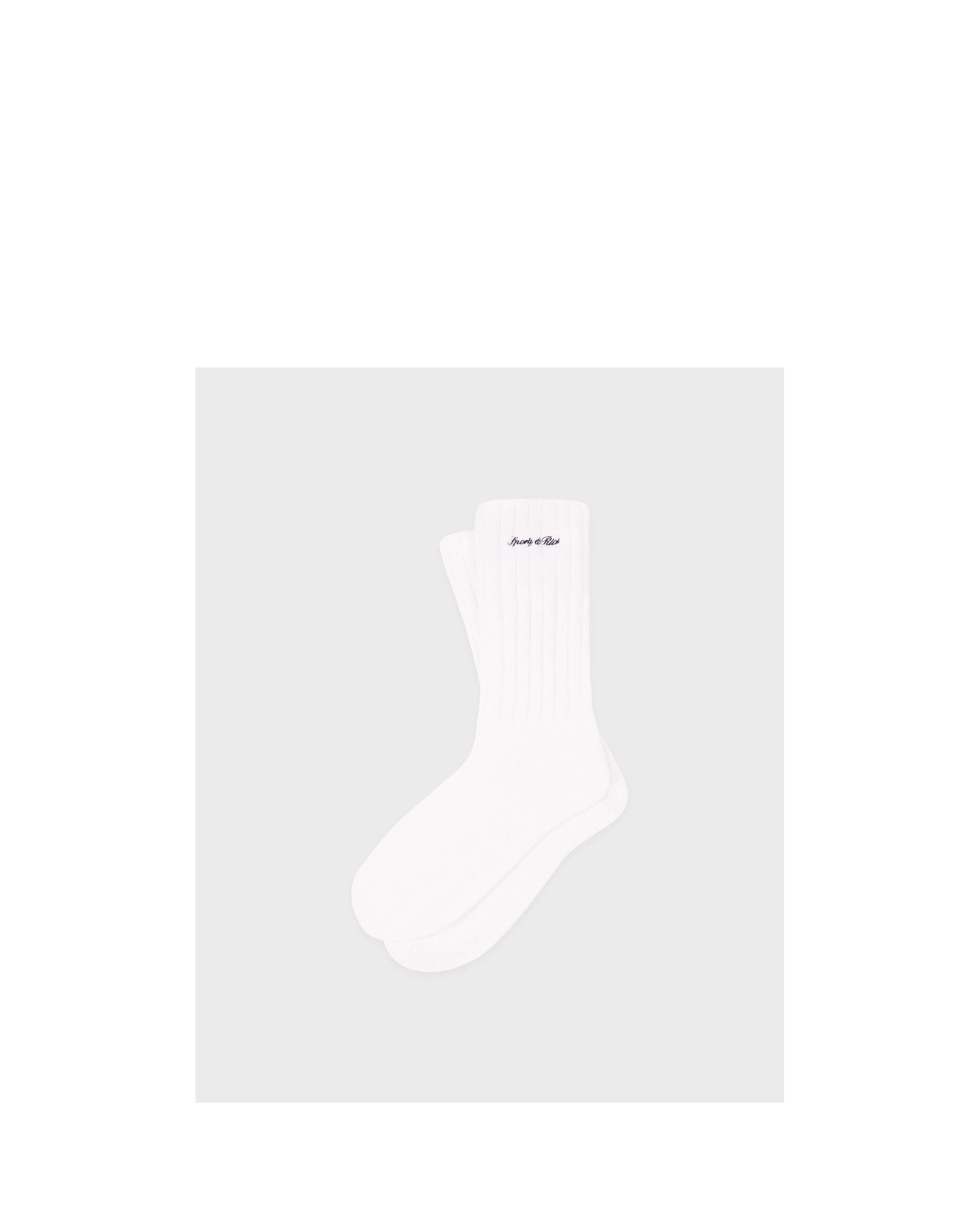 Signature Logo Rib Socks