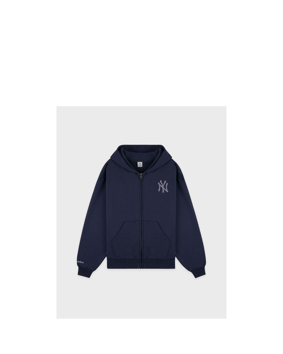 Yankees Krystal Zip Hoodie