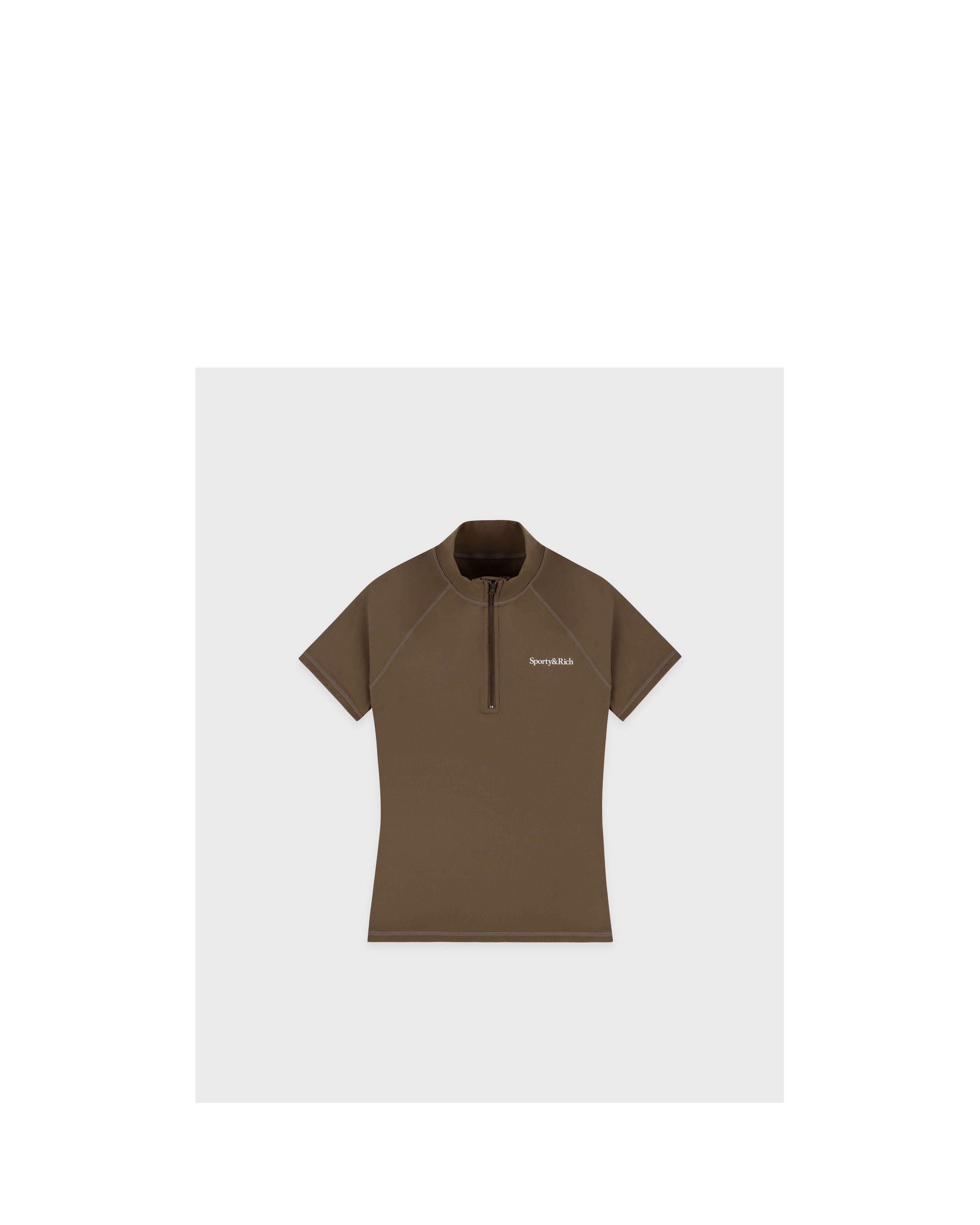 Serif Logo SS Sports Quartez Zip