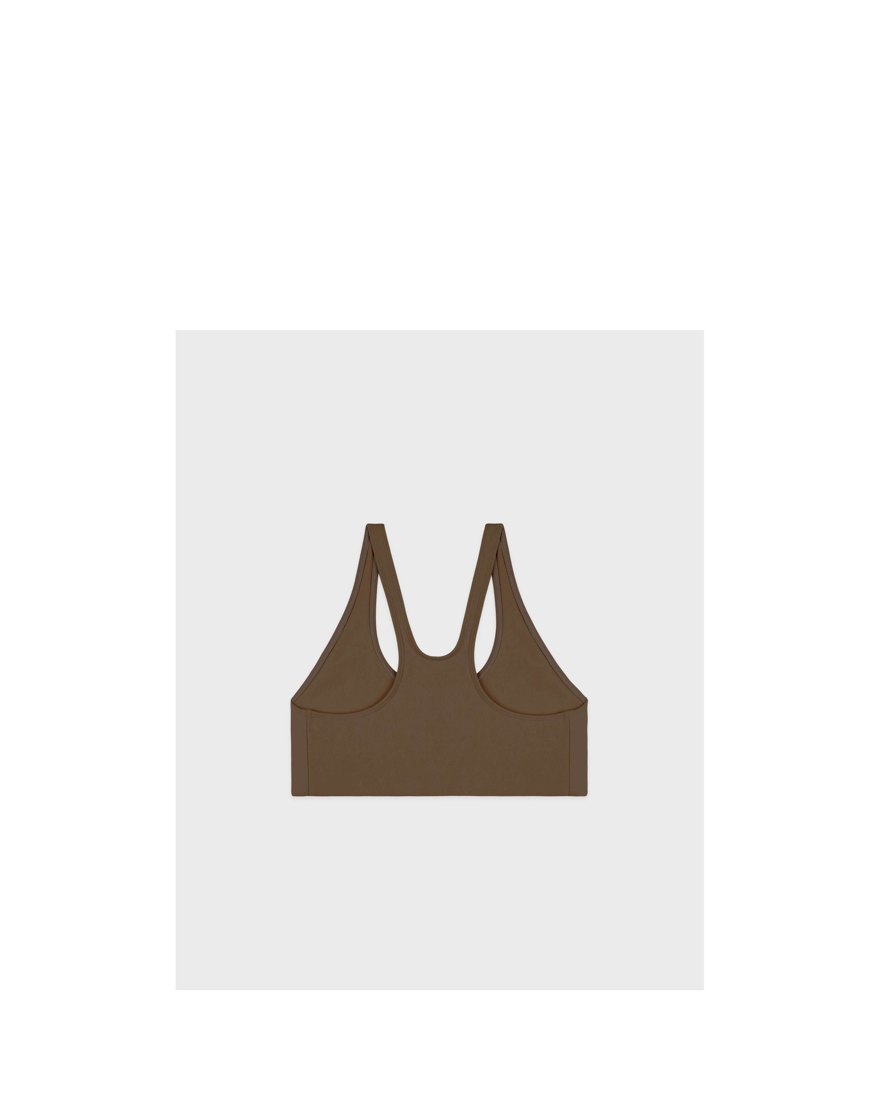 Serif Logo Sports Bra