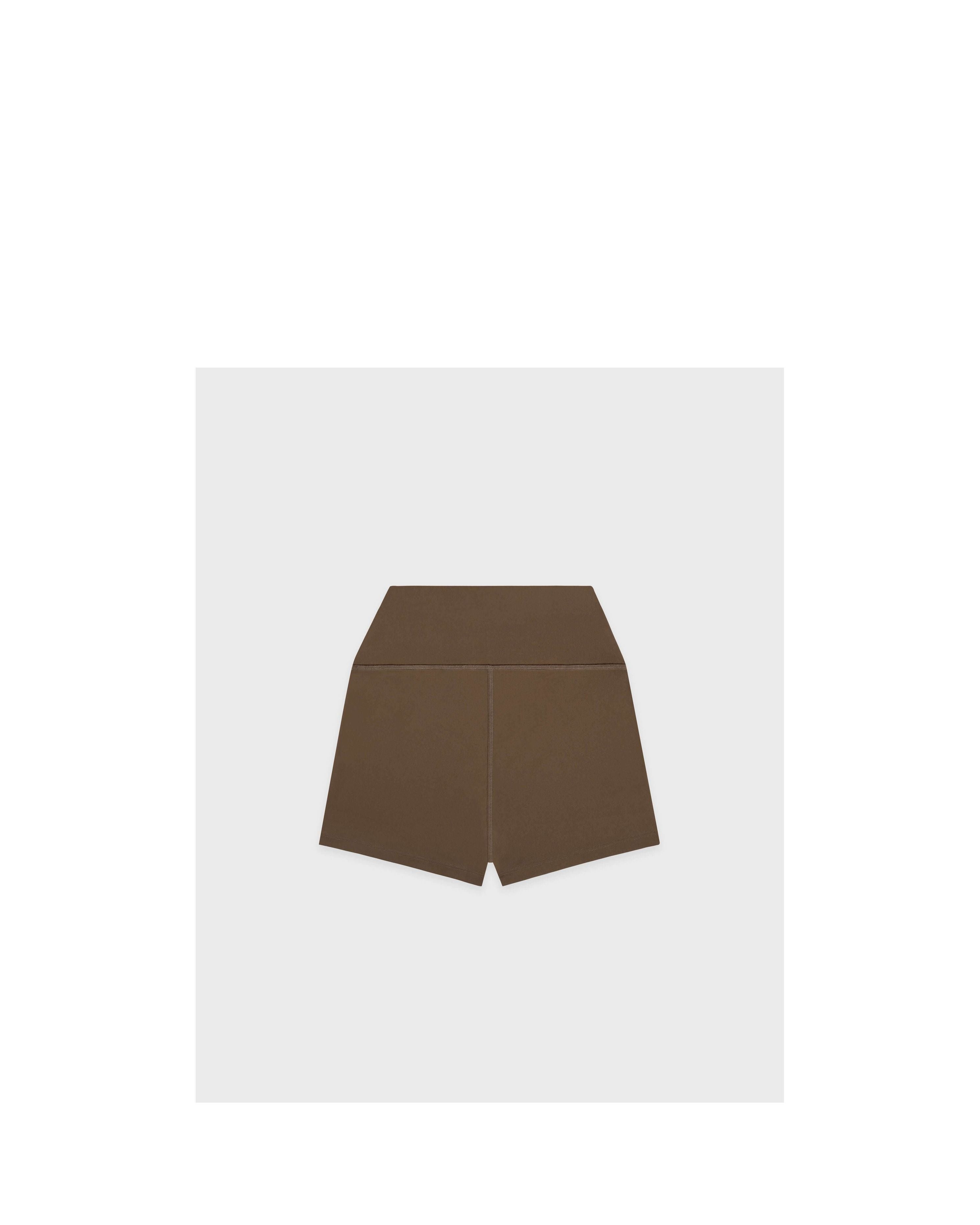 Serif Logo Mini Biker Short
