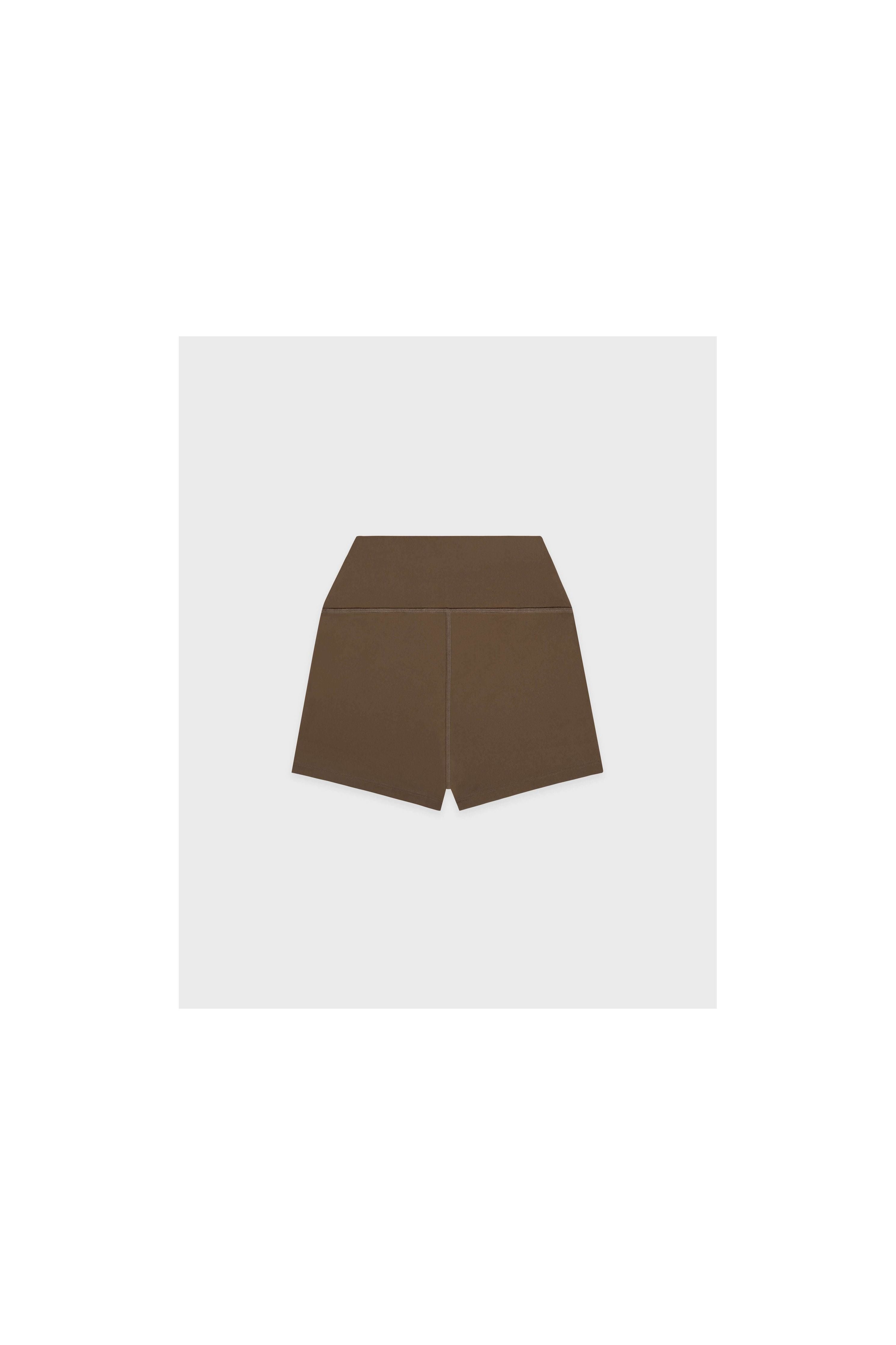 Serif Logo Mini Biker Short