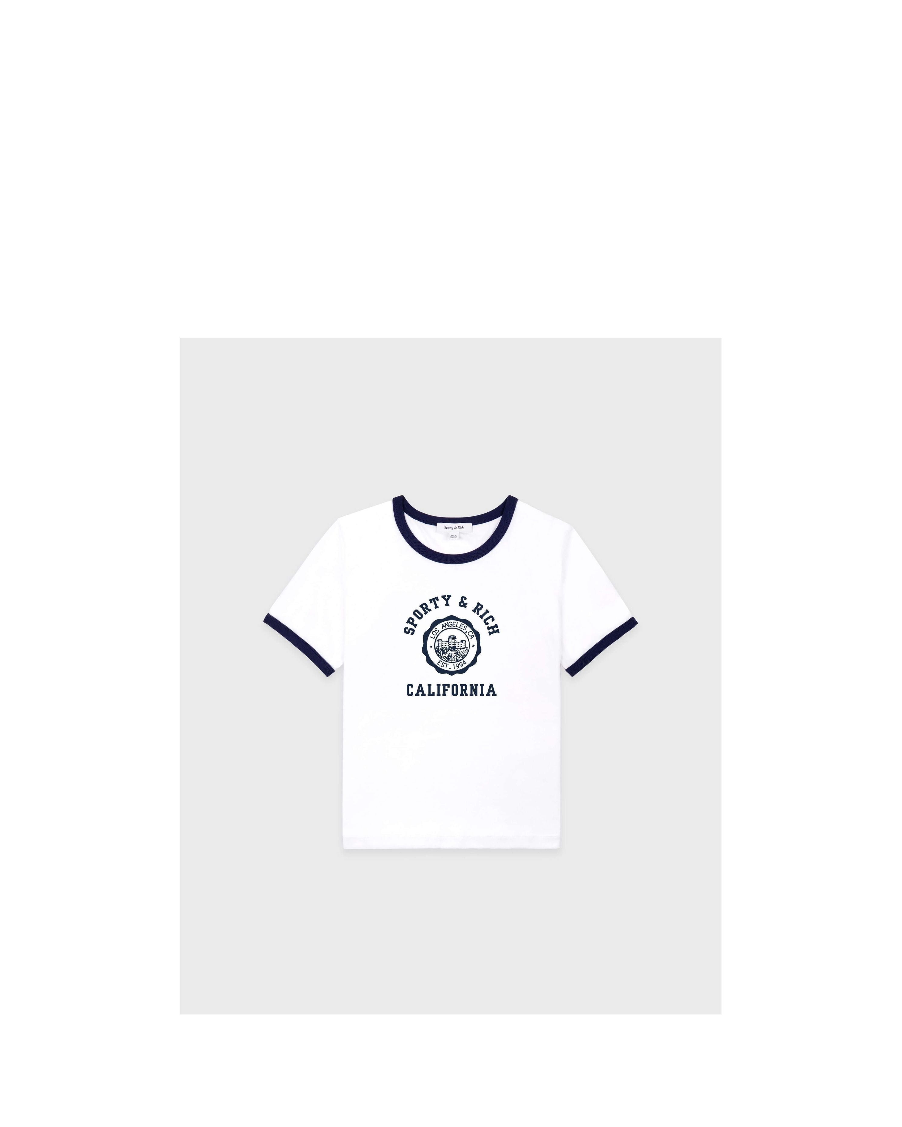 California Emblem Soft Ringer Tee