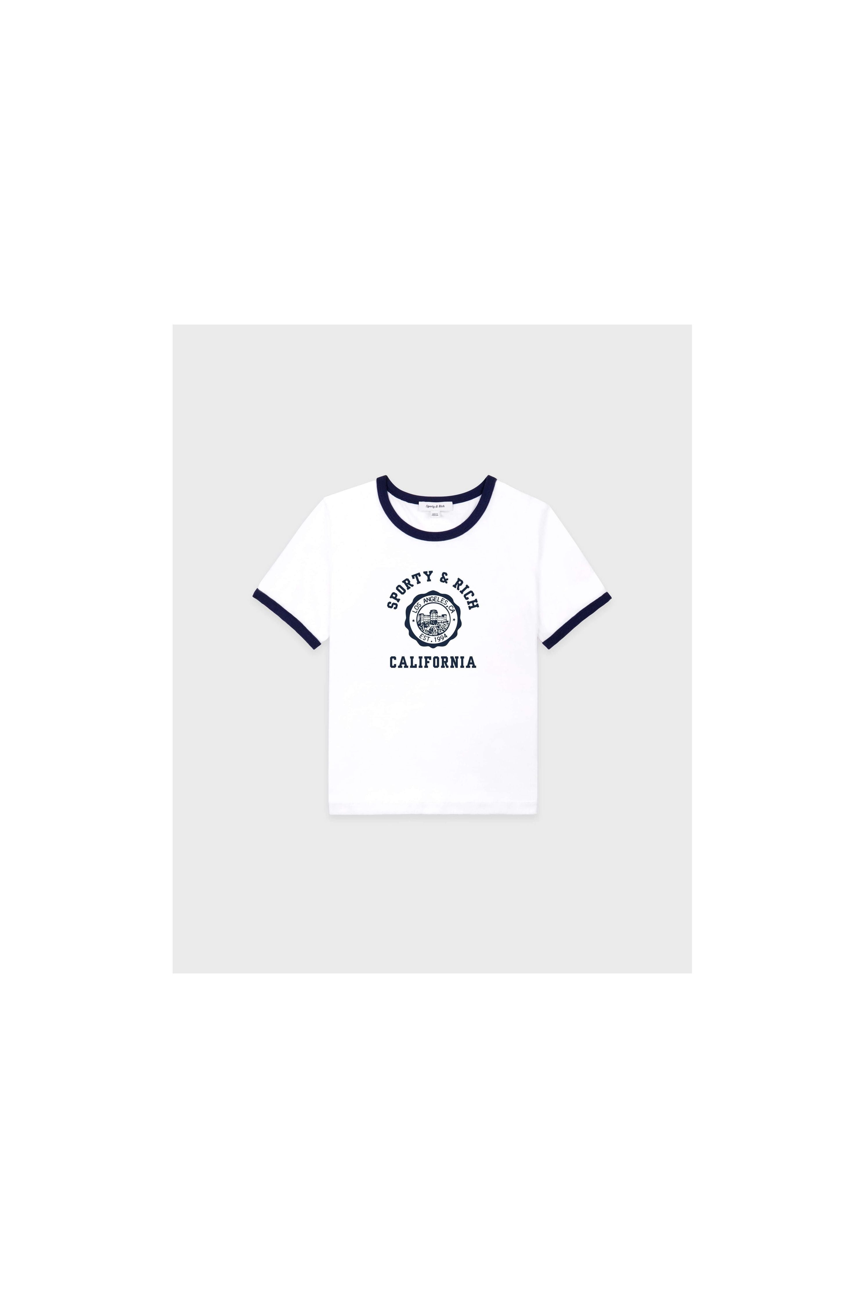 California Emblem Soft Ringer Tee