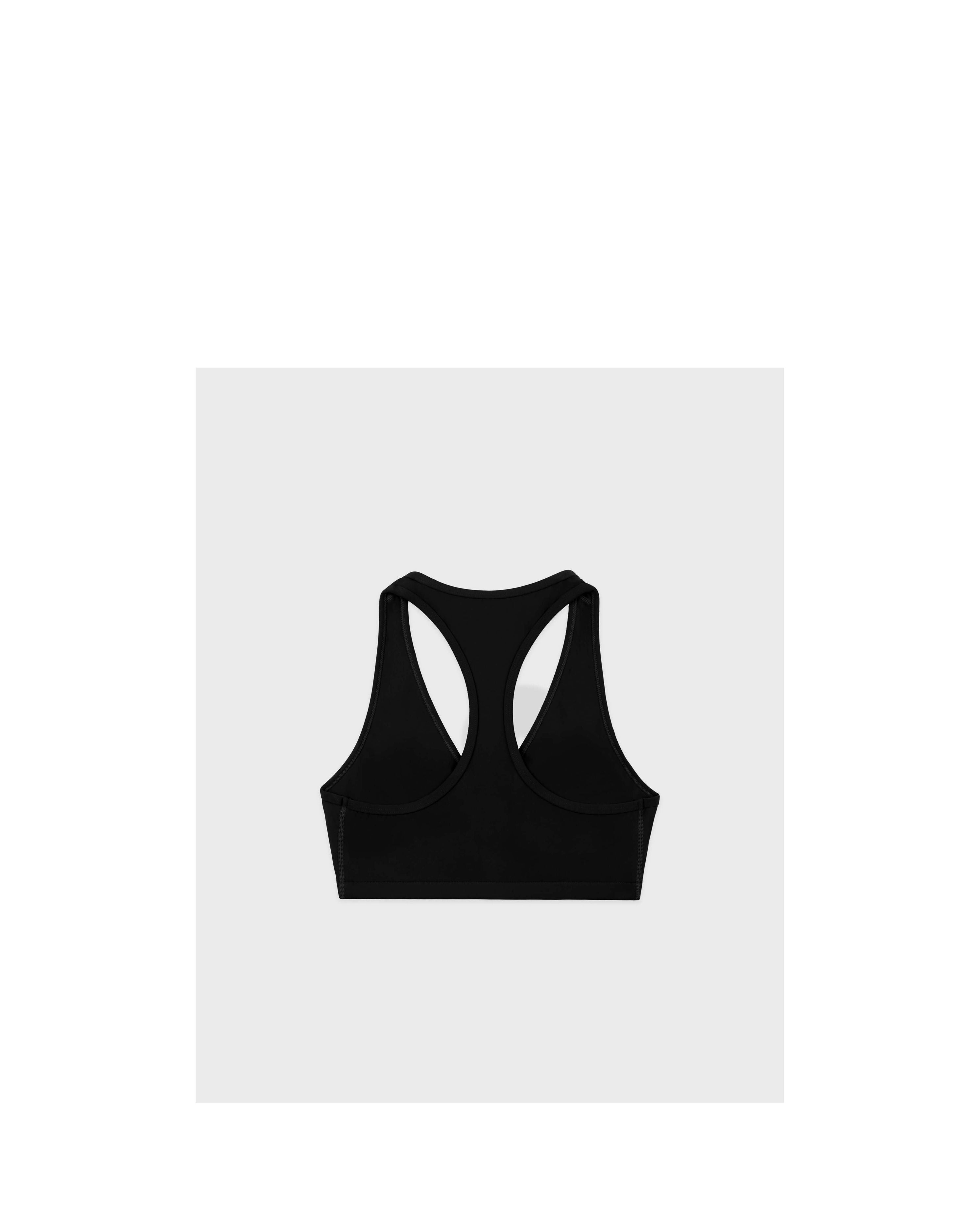 Signature Logo V-Neck Sports Bra