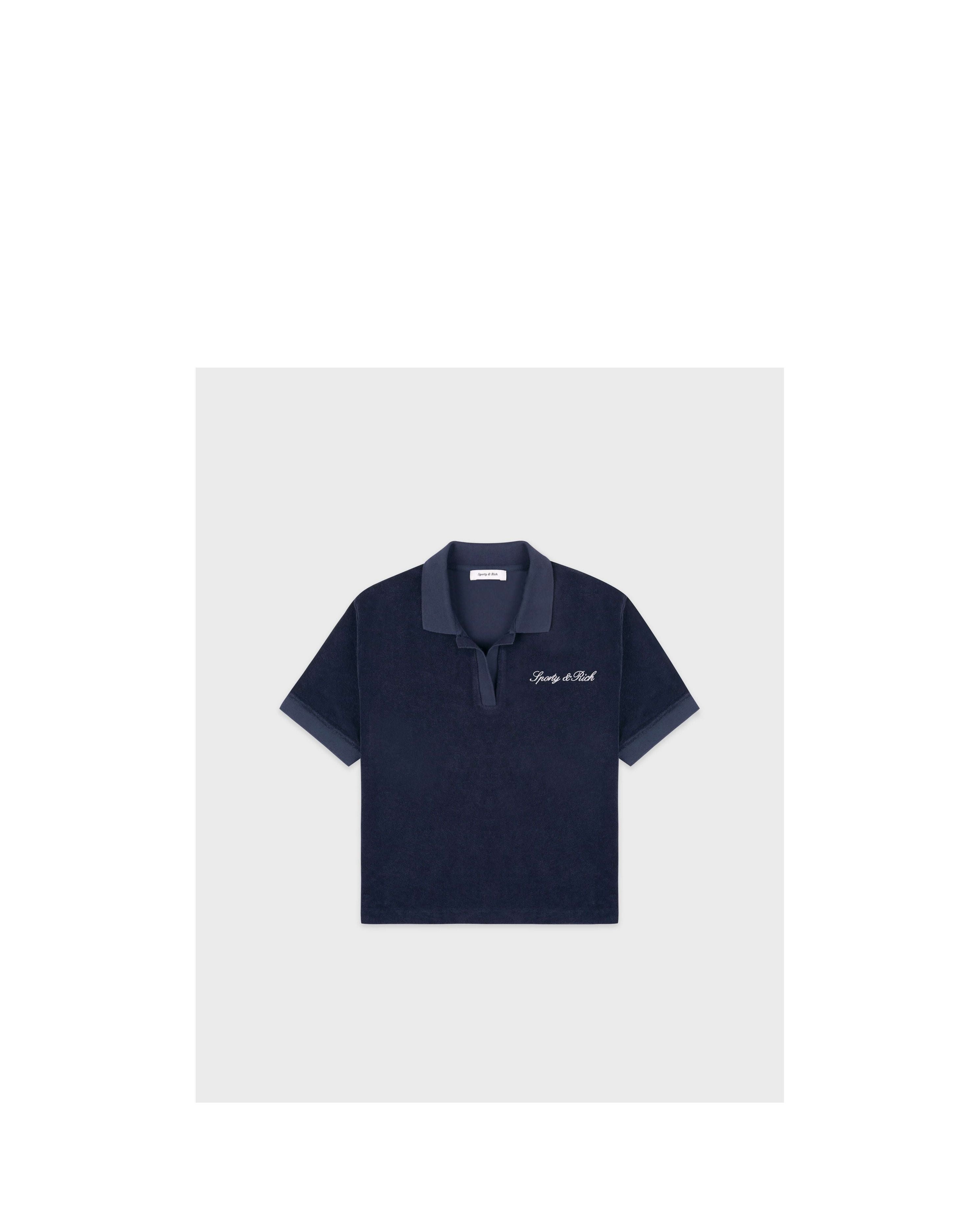 Signature Logo Terry Polo