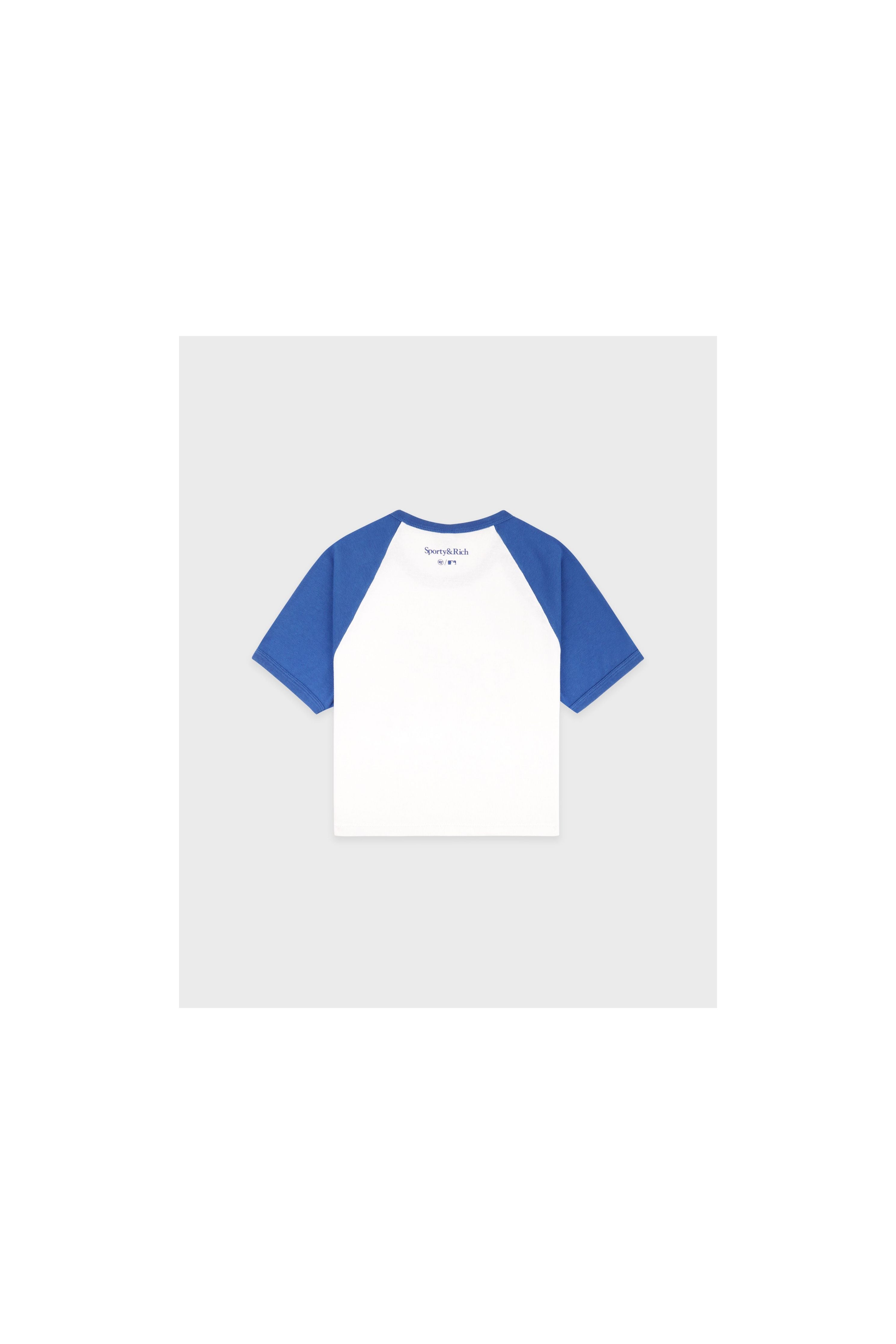 Dodgers Serif Baby Baseball Tee
