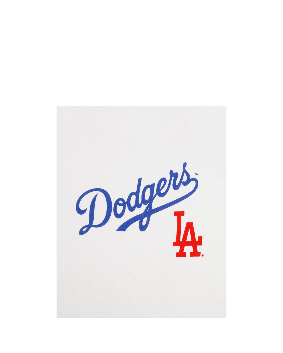 Dodgers Serif Baby Baseball Tee