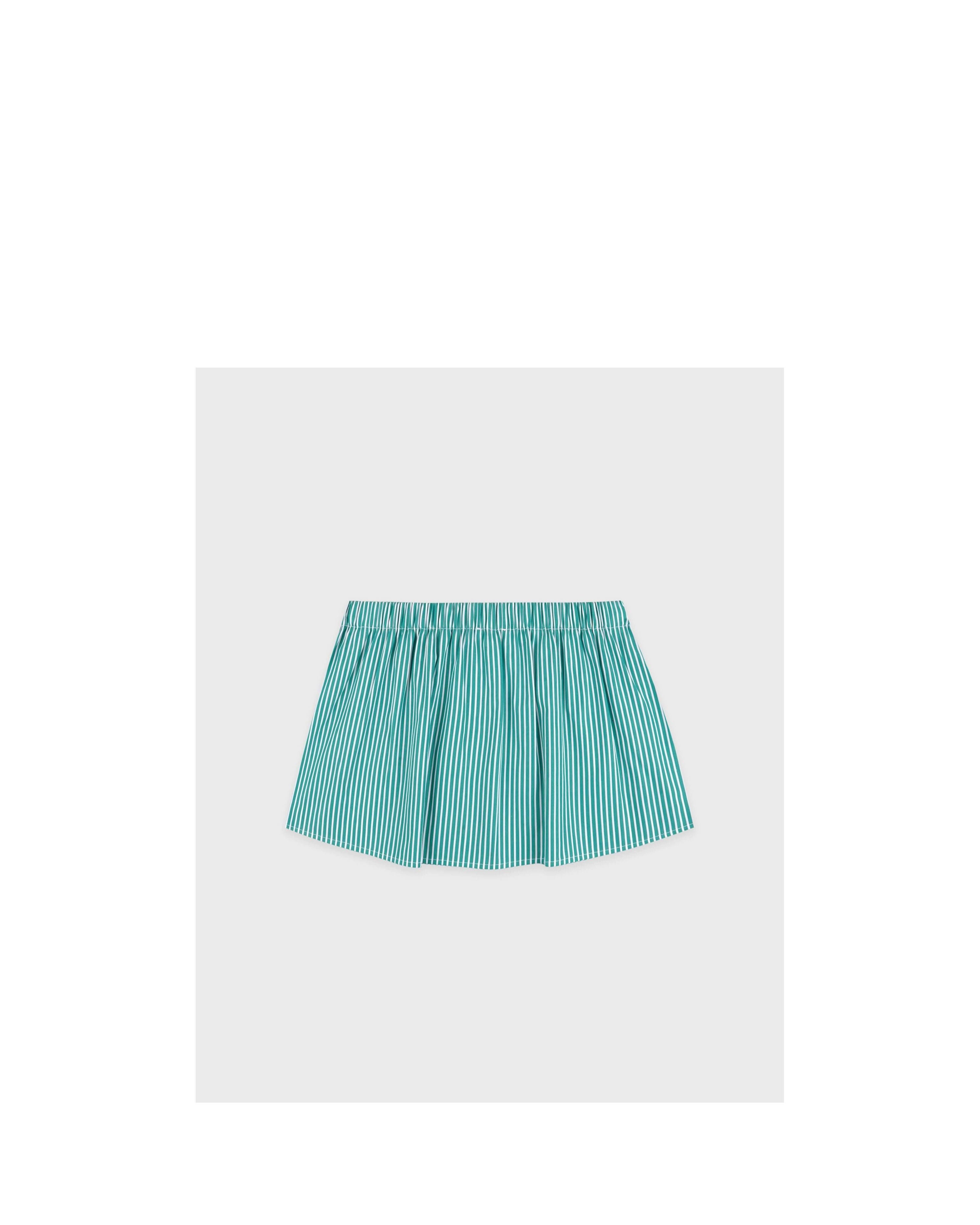 Signature Logo Poplin Skirt