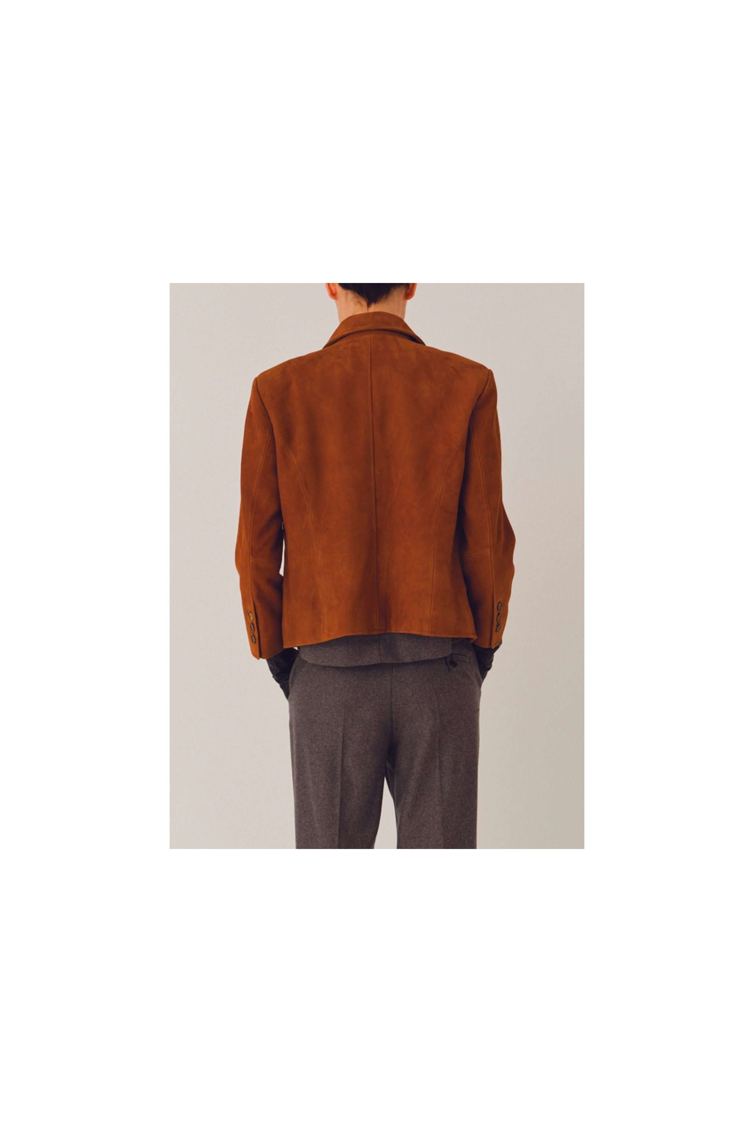 Suede Fitted Jacket