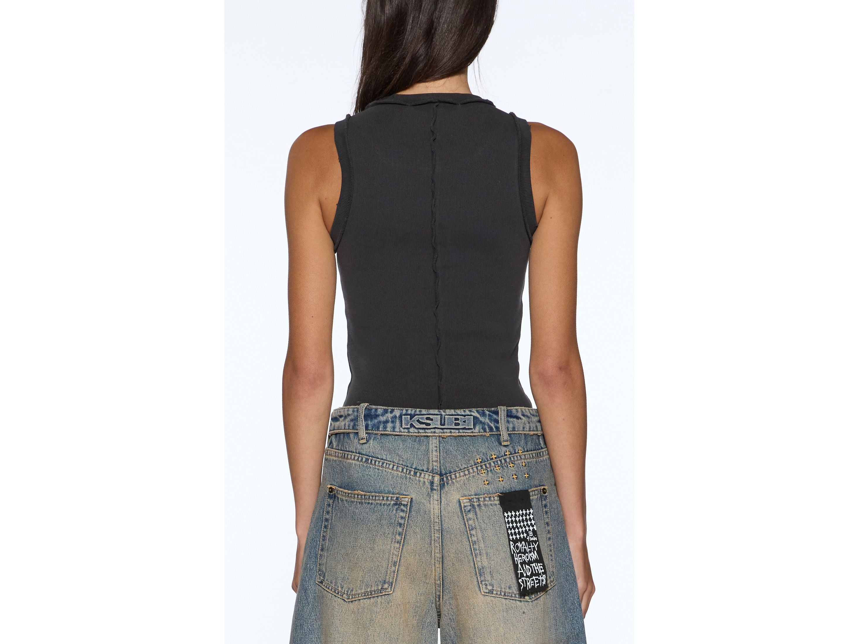 badge origin tank washed black