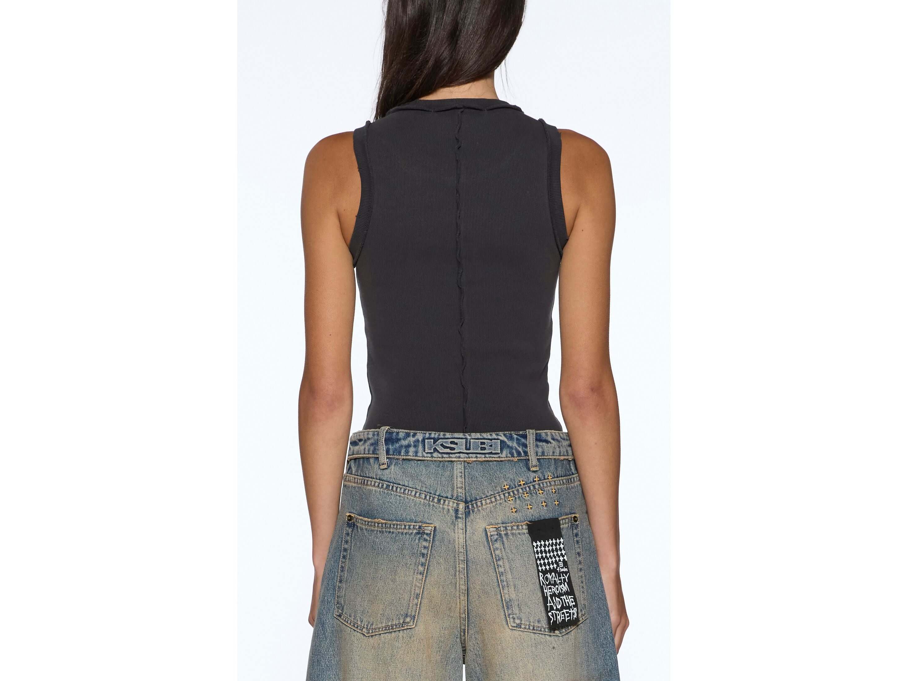 badge origin tank washed black