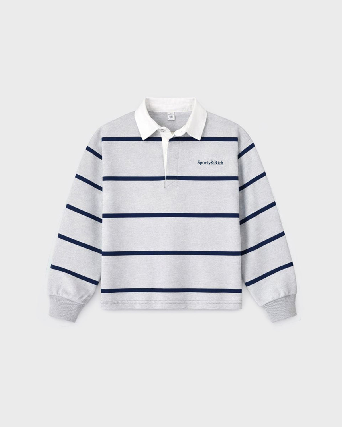 Serif Logo Kids Rugby Polo