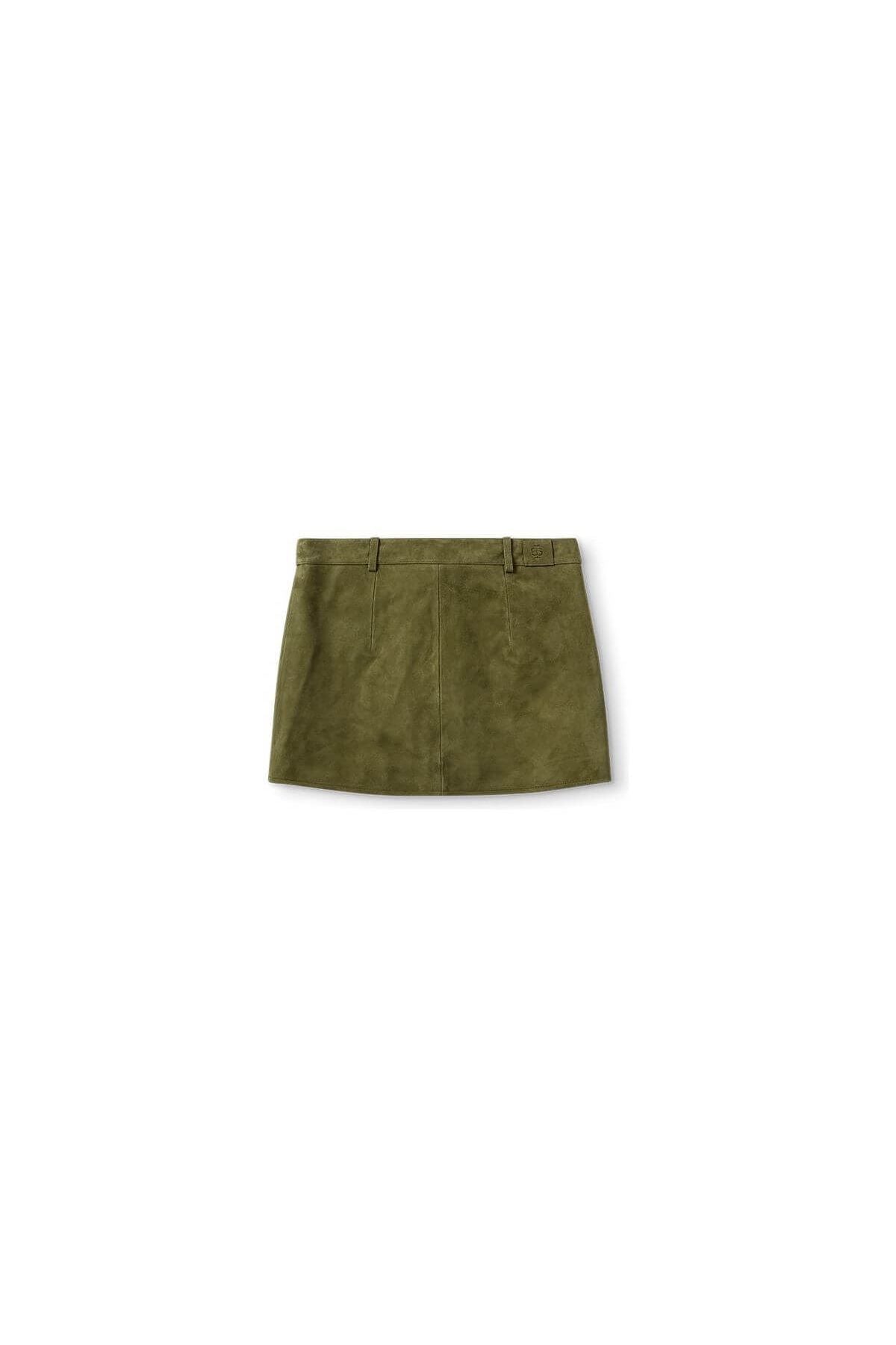 Suede Mini Skirt