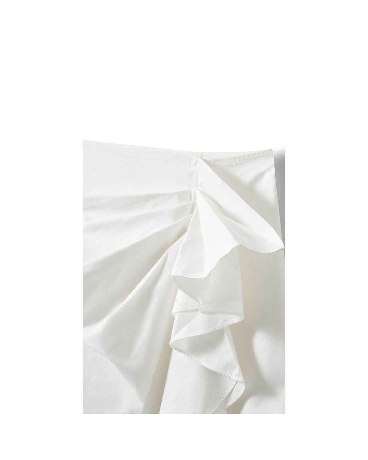 Cyprus Side Drape Skirt