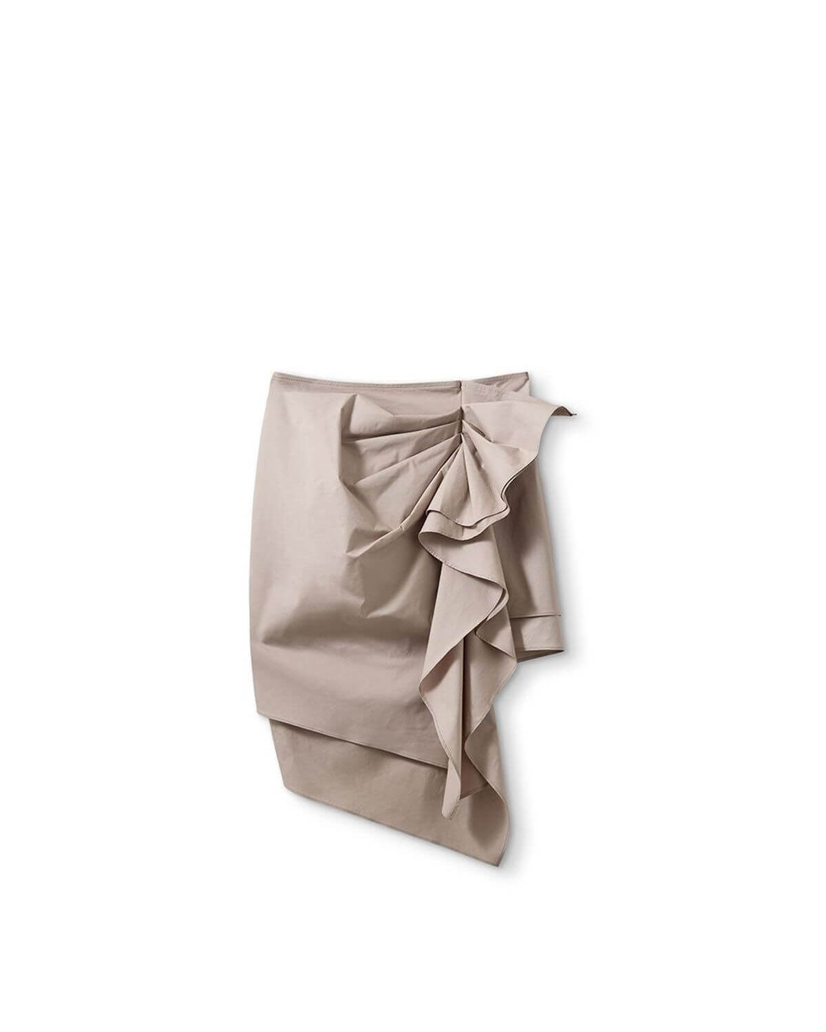 Cyprus Side Drape Skirt