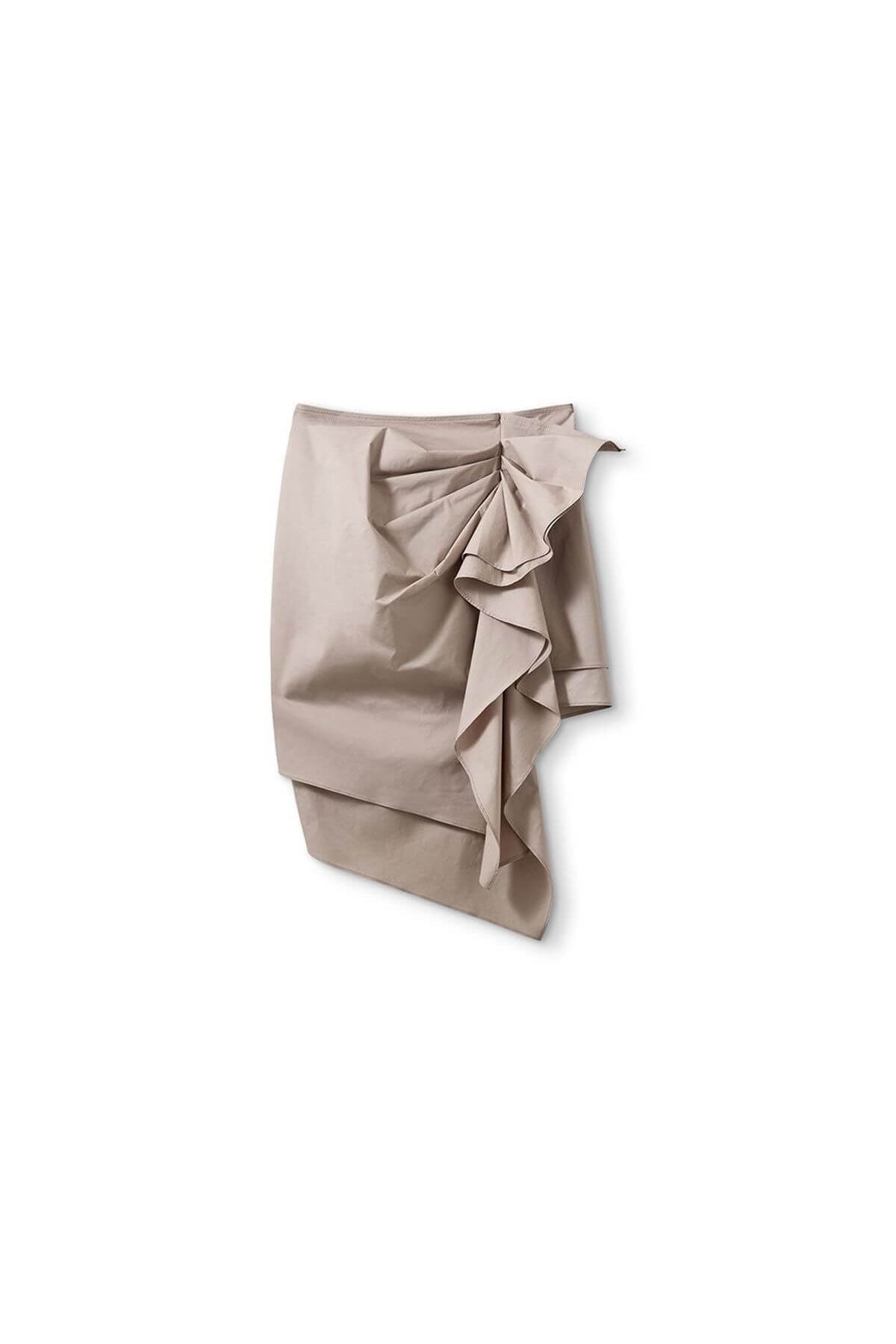 Cyprus Side Drape Skirt