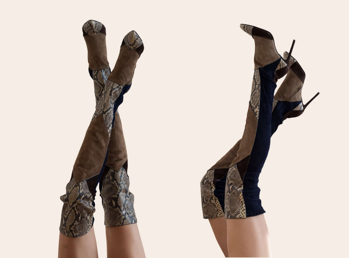 Bottes femme chez LUXTORE : cuirs d’exception, design raffiné, talons plats ou hauts. Élégance et caractère pour une silhouette affirmée et contemporaine.