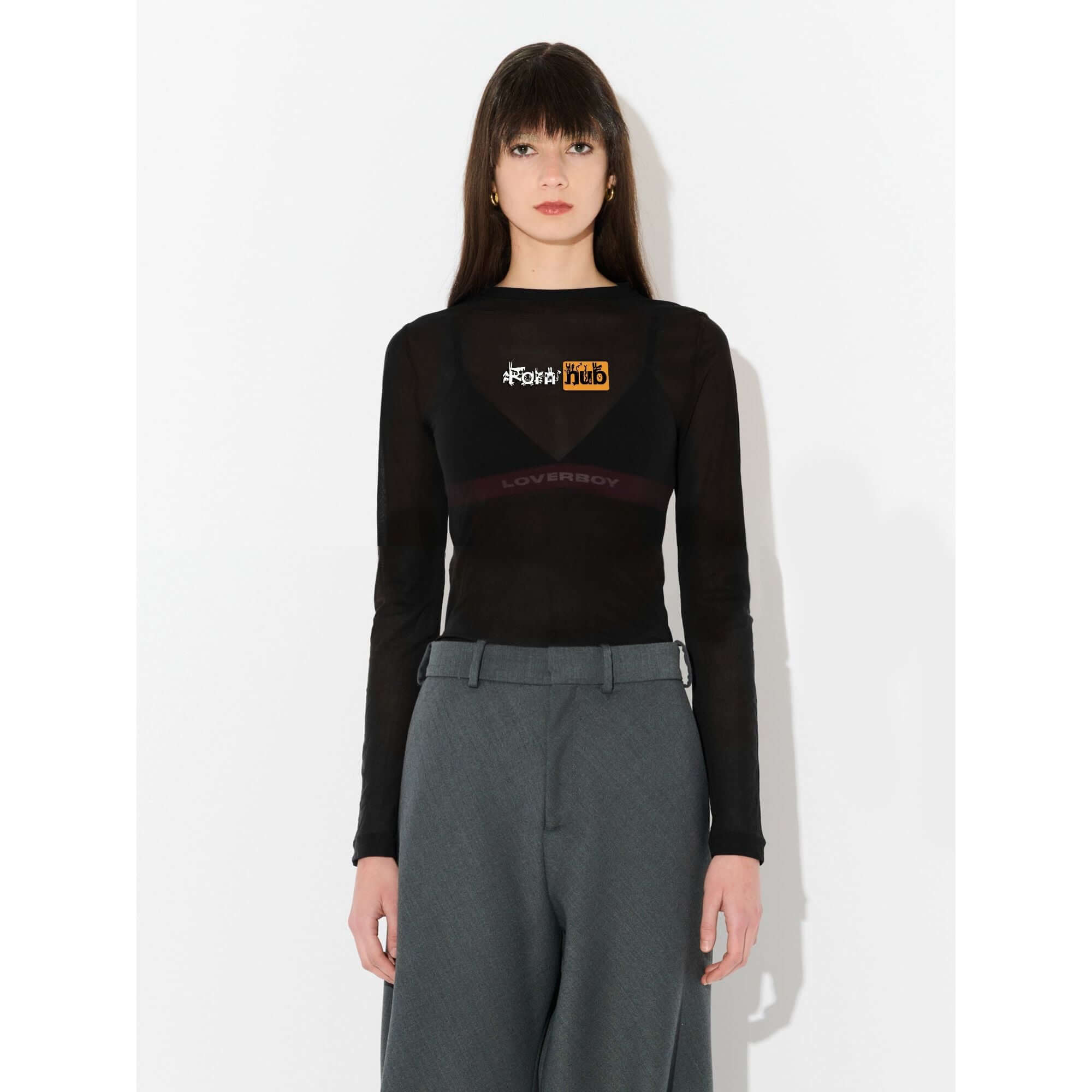 PORNHUB POWERMESH LONG SLEEVE TEE