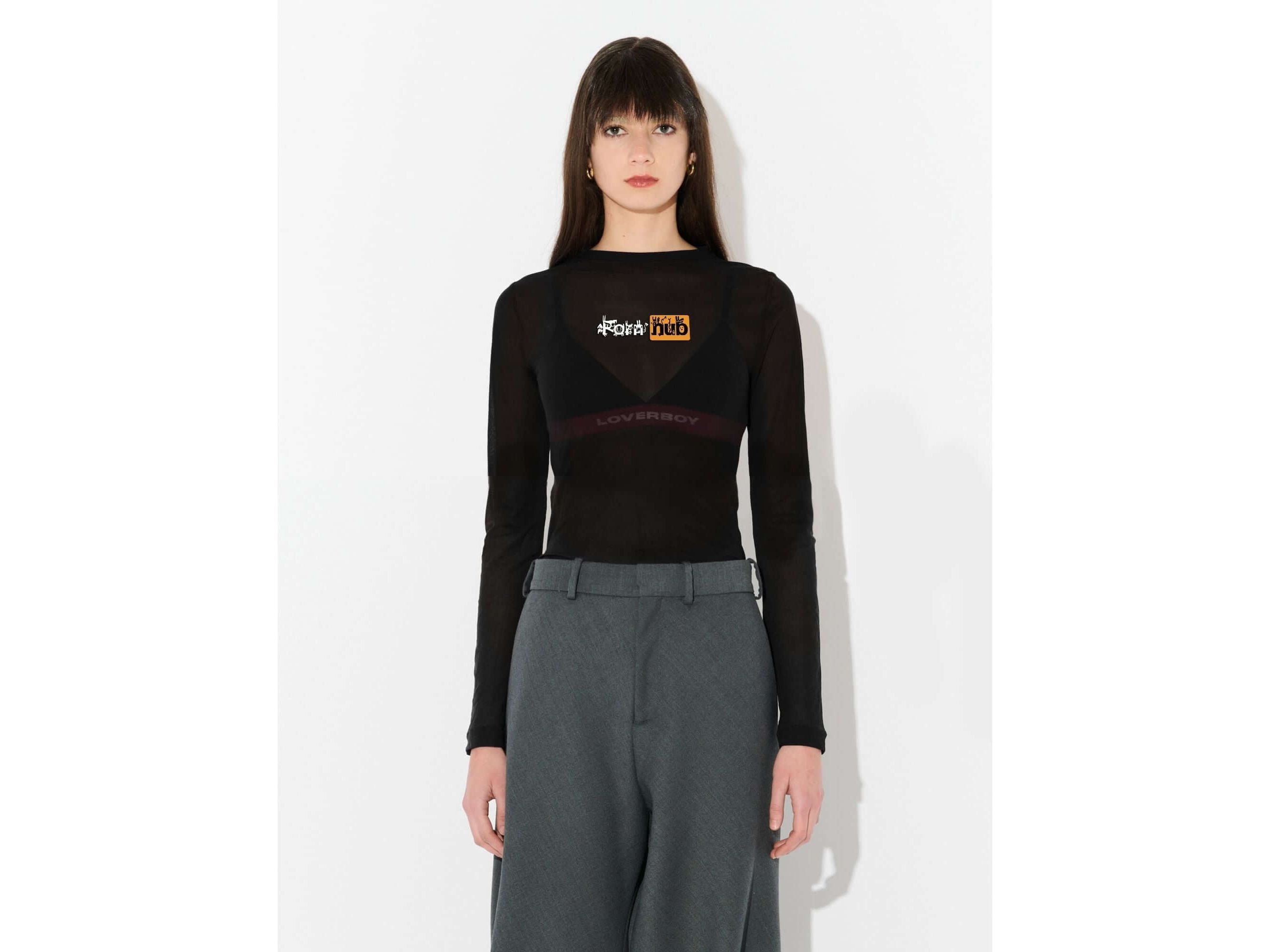 PORNHUB POWERMESH LONG SLEEVE TEE