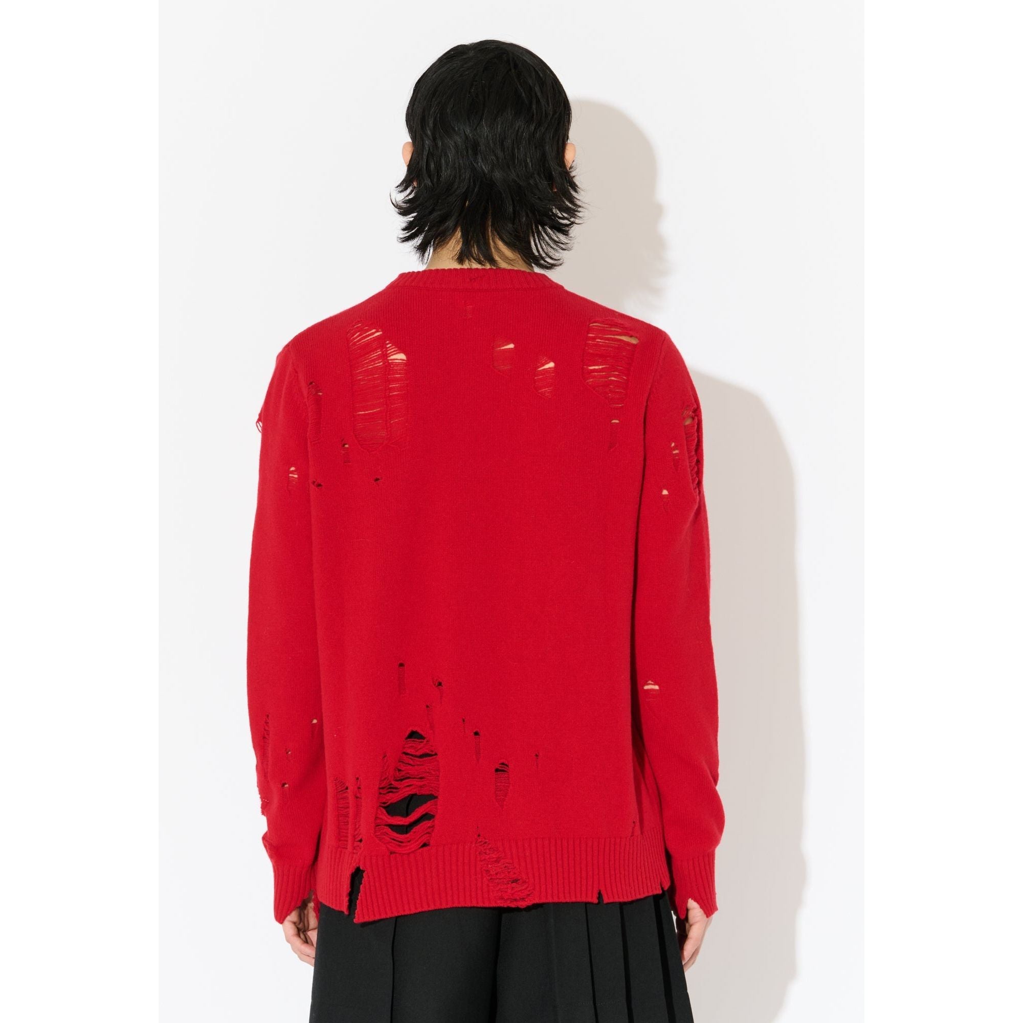 DISTRESSED LOGO JUMPER