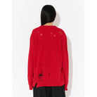 DISTRESSED LOGO JUMPER