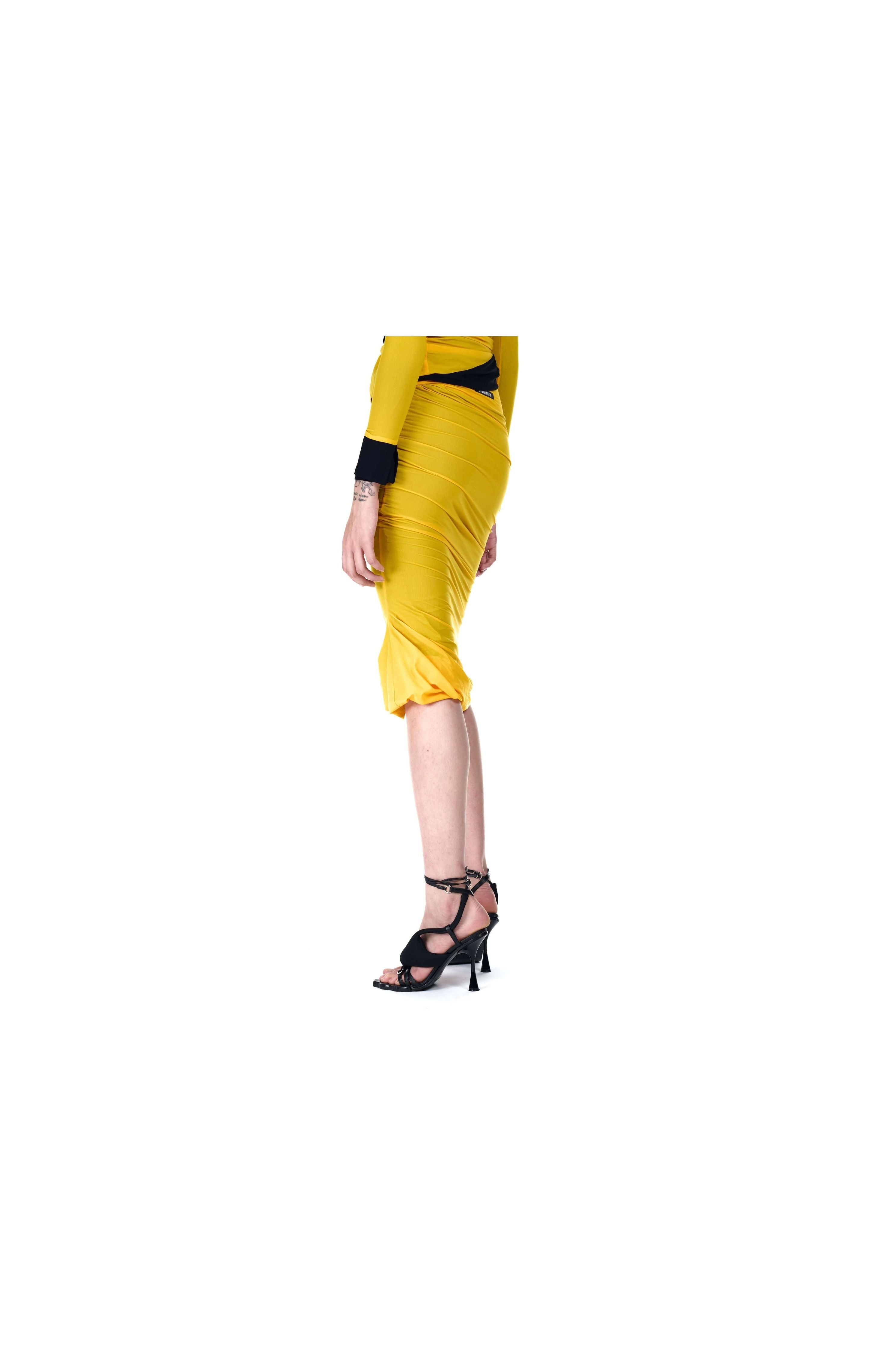 Twisted Reversable Pencil Skirt