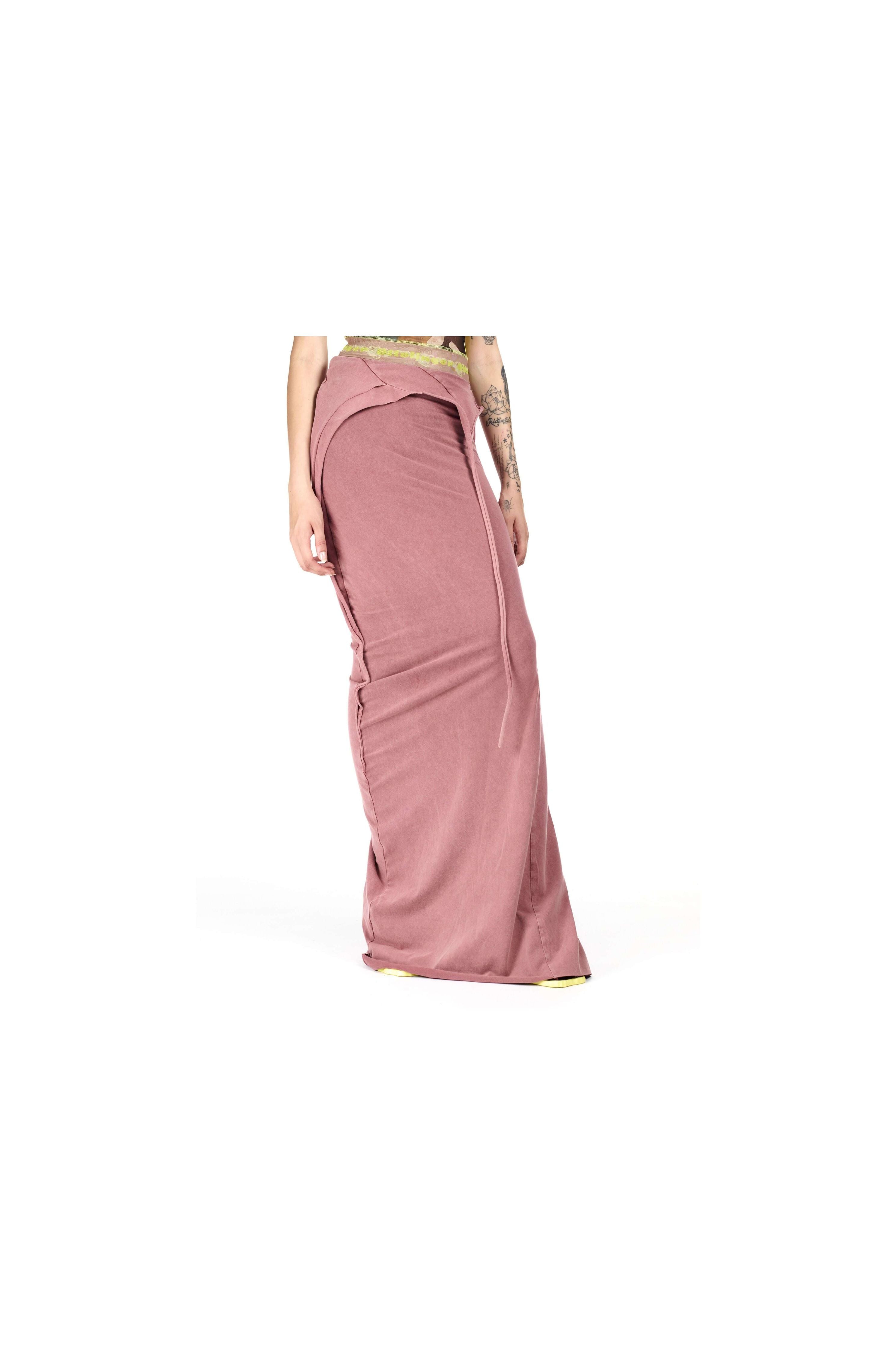 Slitted Maxi Skirt