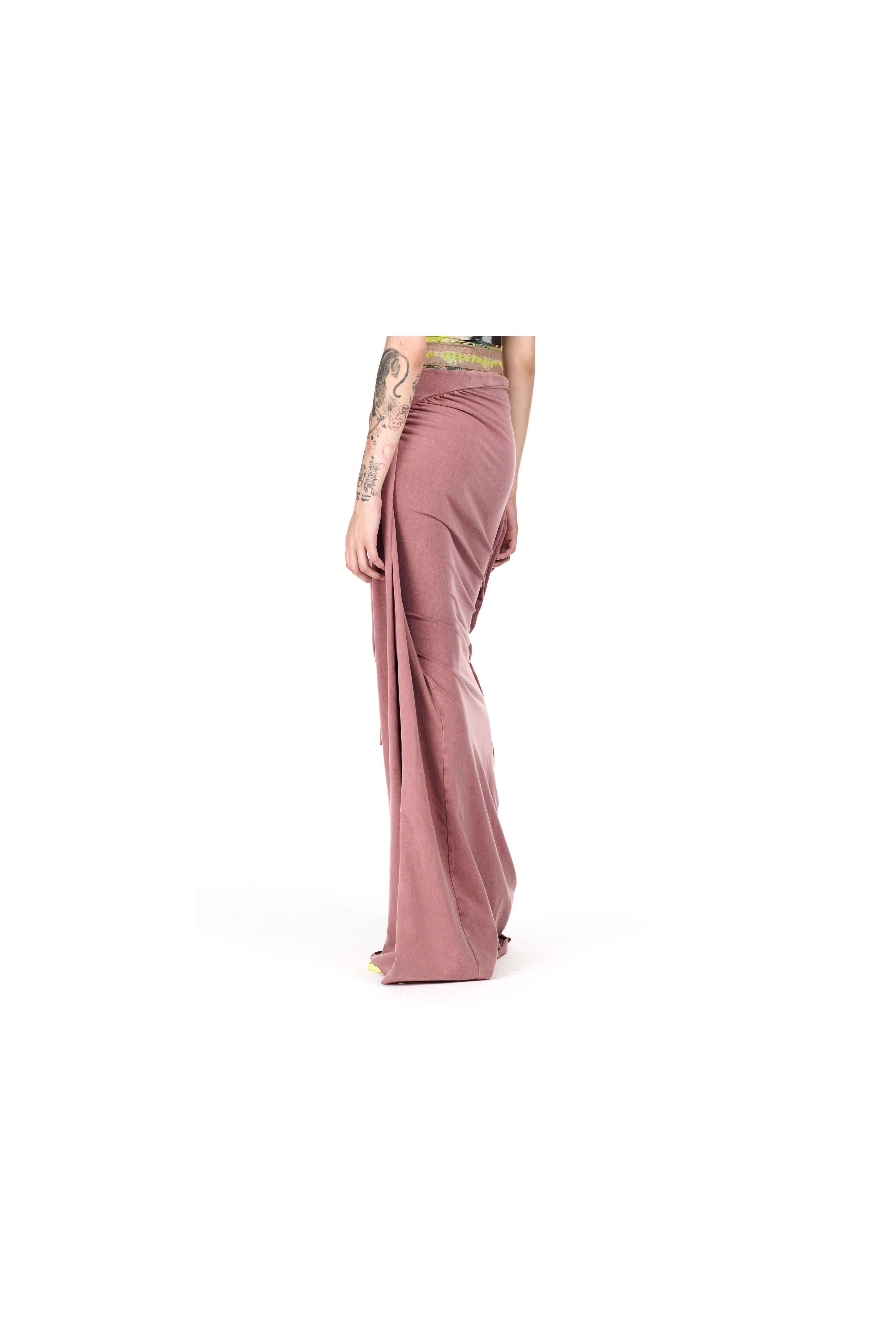 Slitted Maxi Skirt