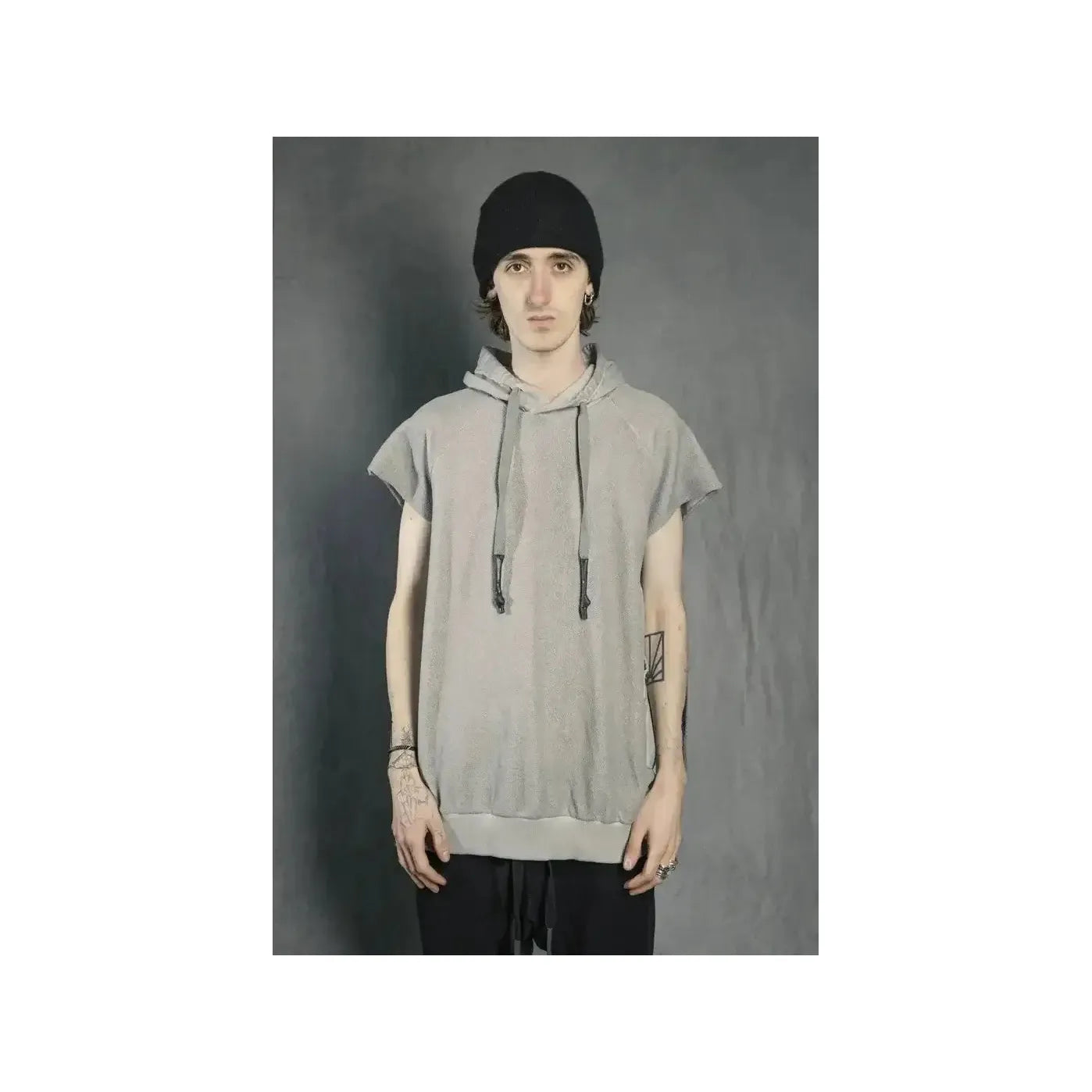 Sweat capuche sans manche hoodyvest