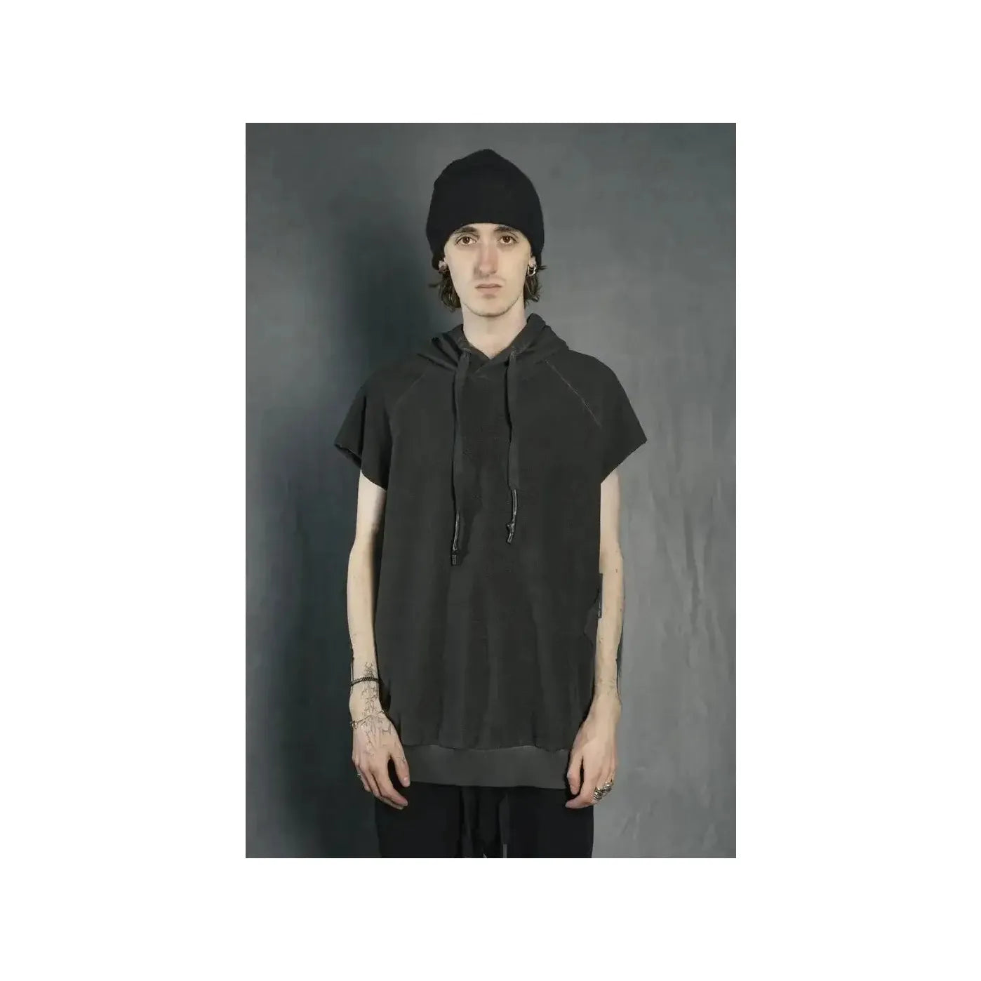 Sweat capuche sans manche hoodyvest
