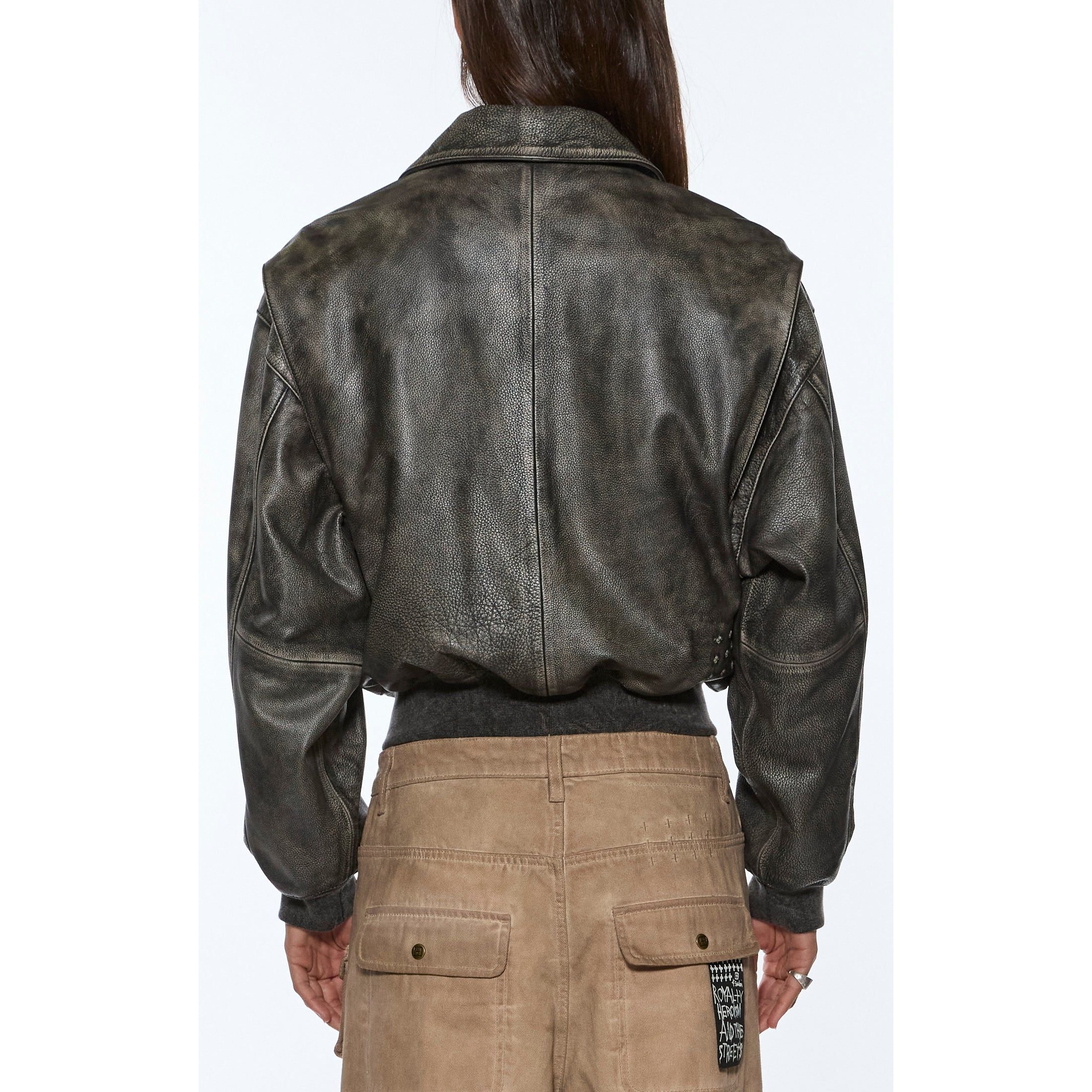 highway bomber vintage black